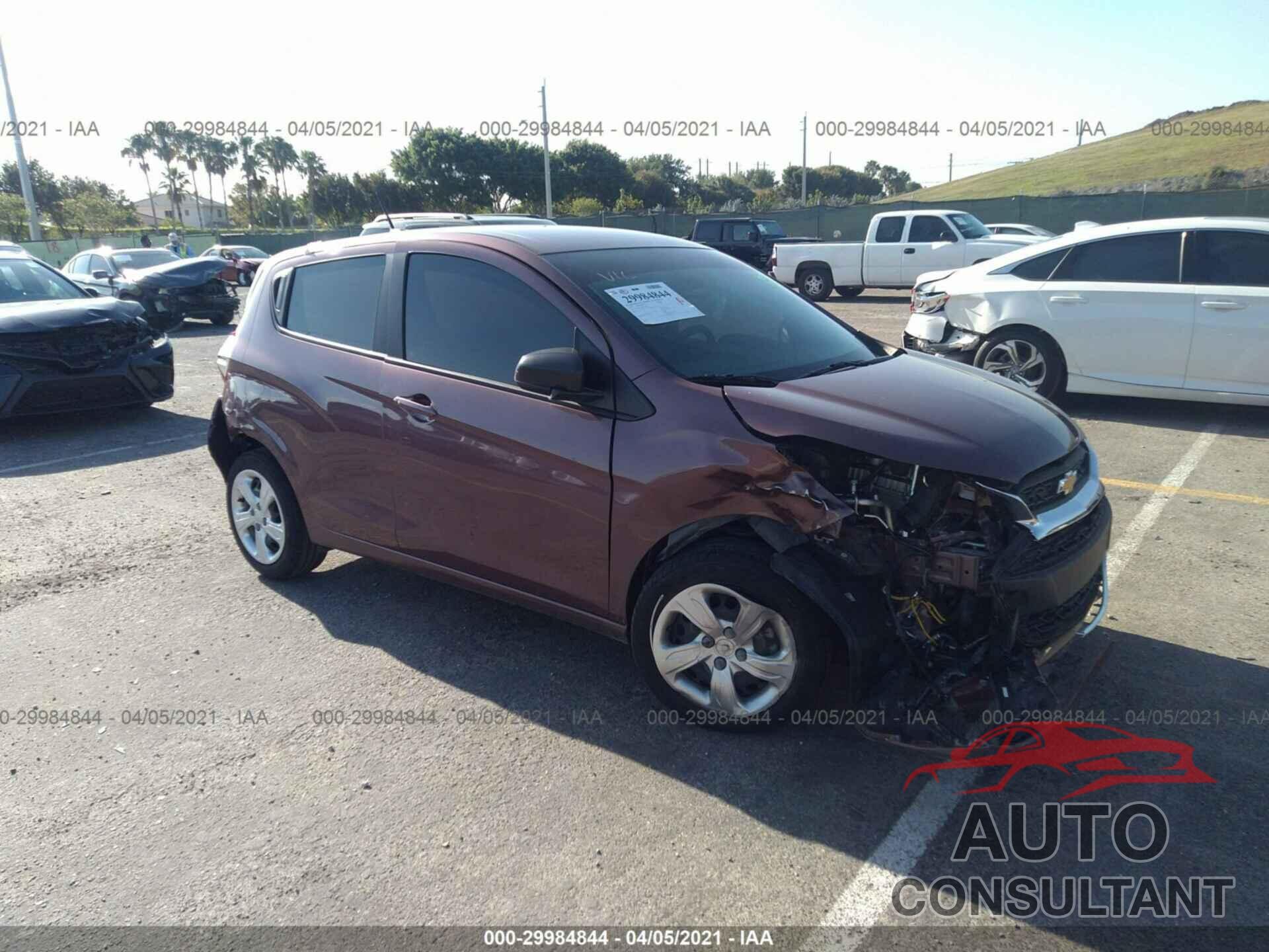 CHEVROLET SPARK 2019 - KL8CB6SA6KC749797