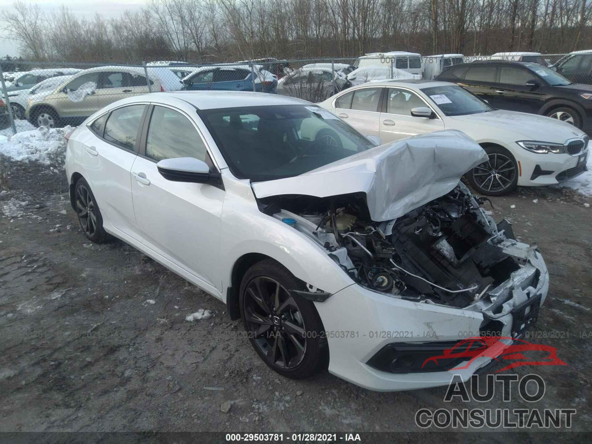 HONDA CIVIC SEDAN 2019 - 2HGFC2F83KH598367