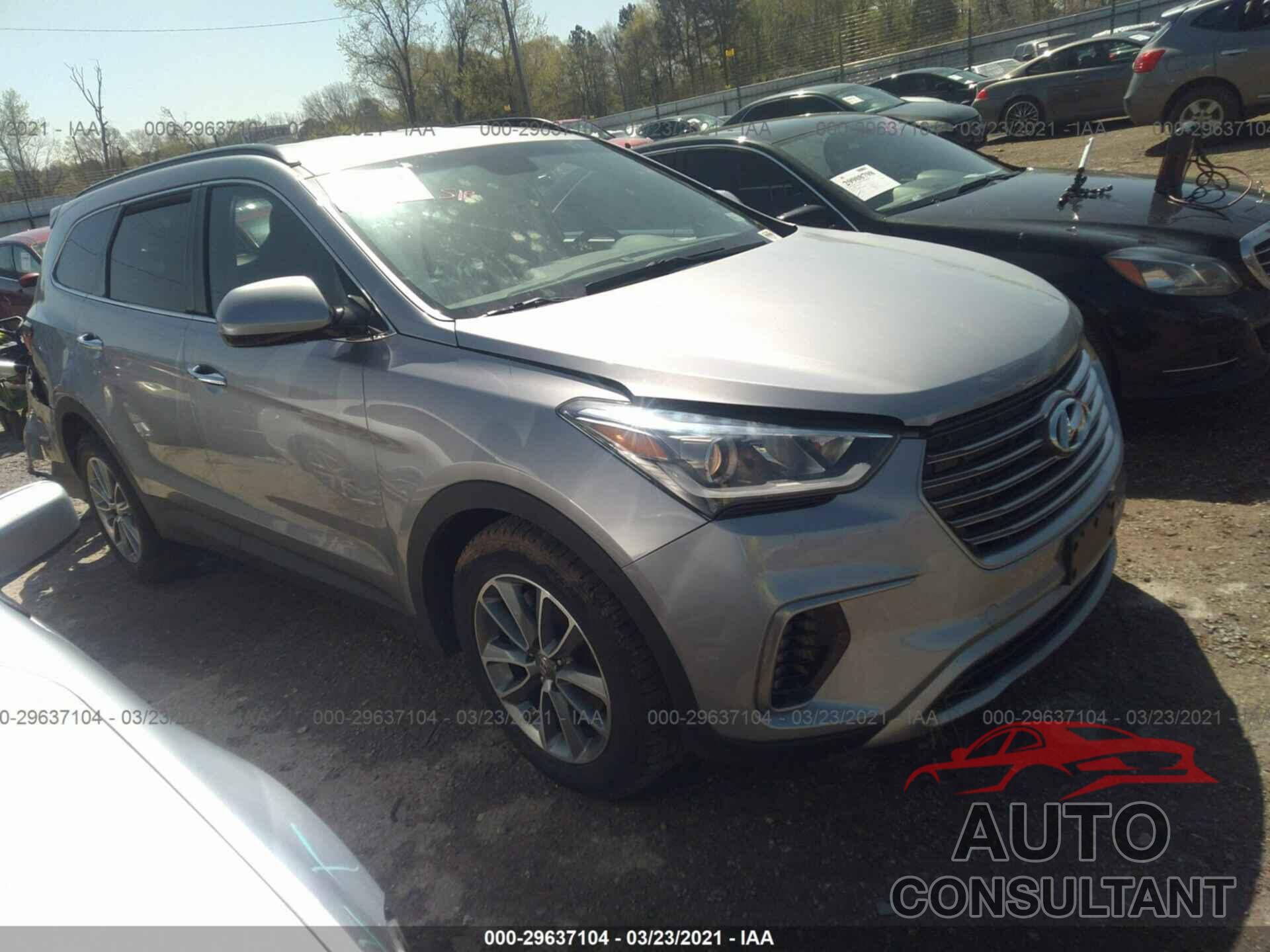 HYUNDAI SANTA FE 2018 - KM8SM4HF5JU273941