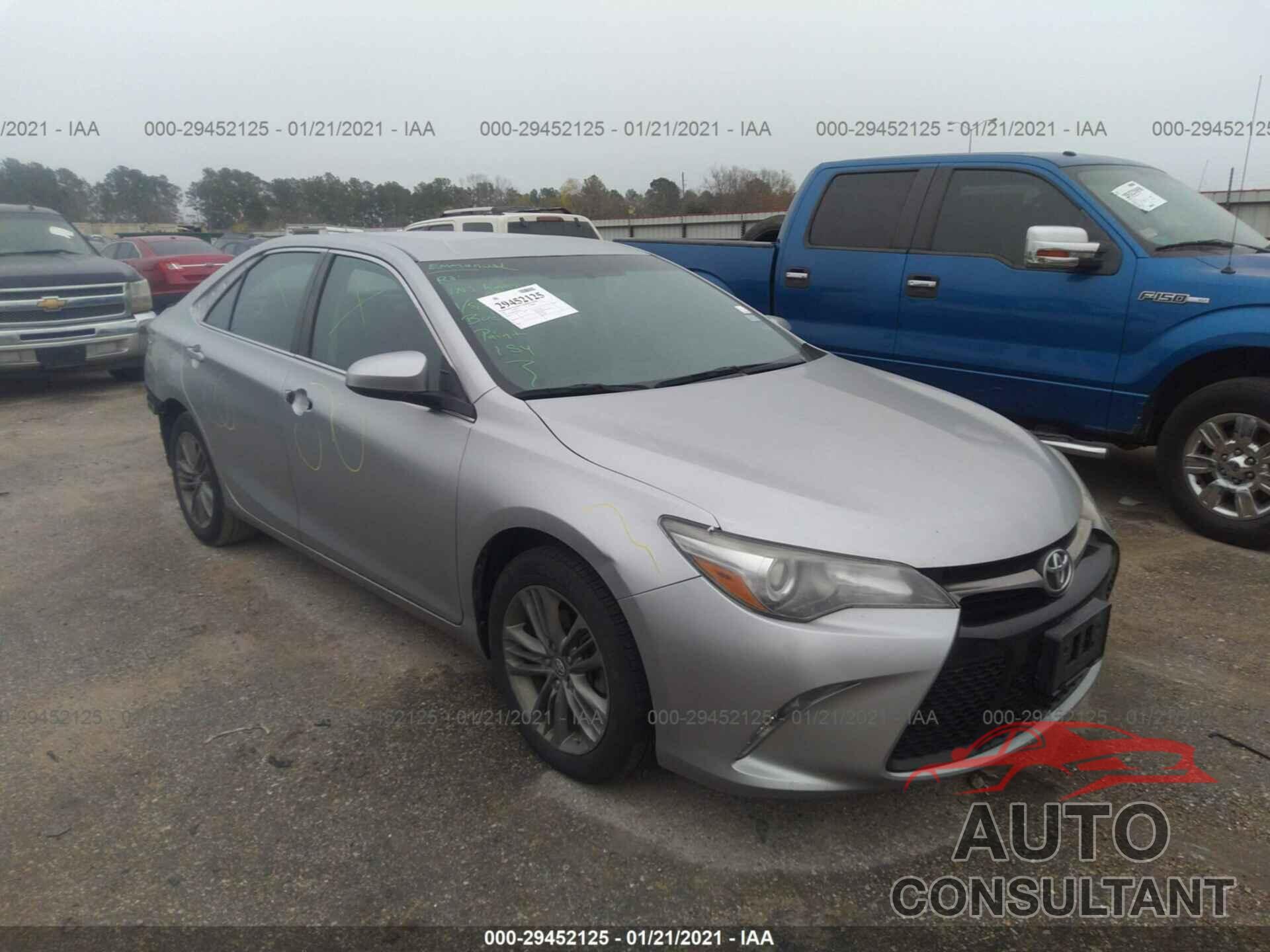 TOYOTA CAMRY 2017 - 4T1BF1FK1HU301902