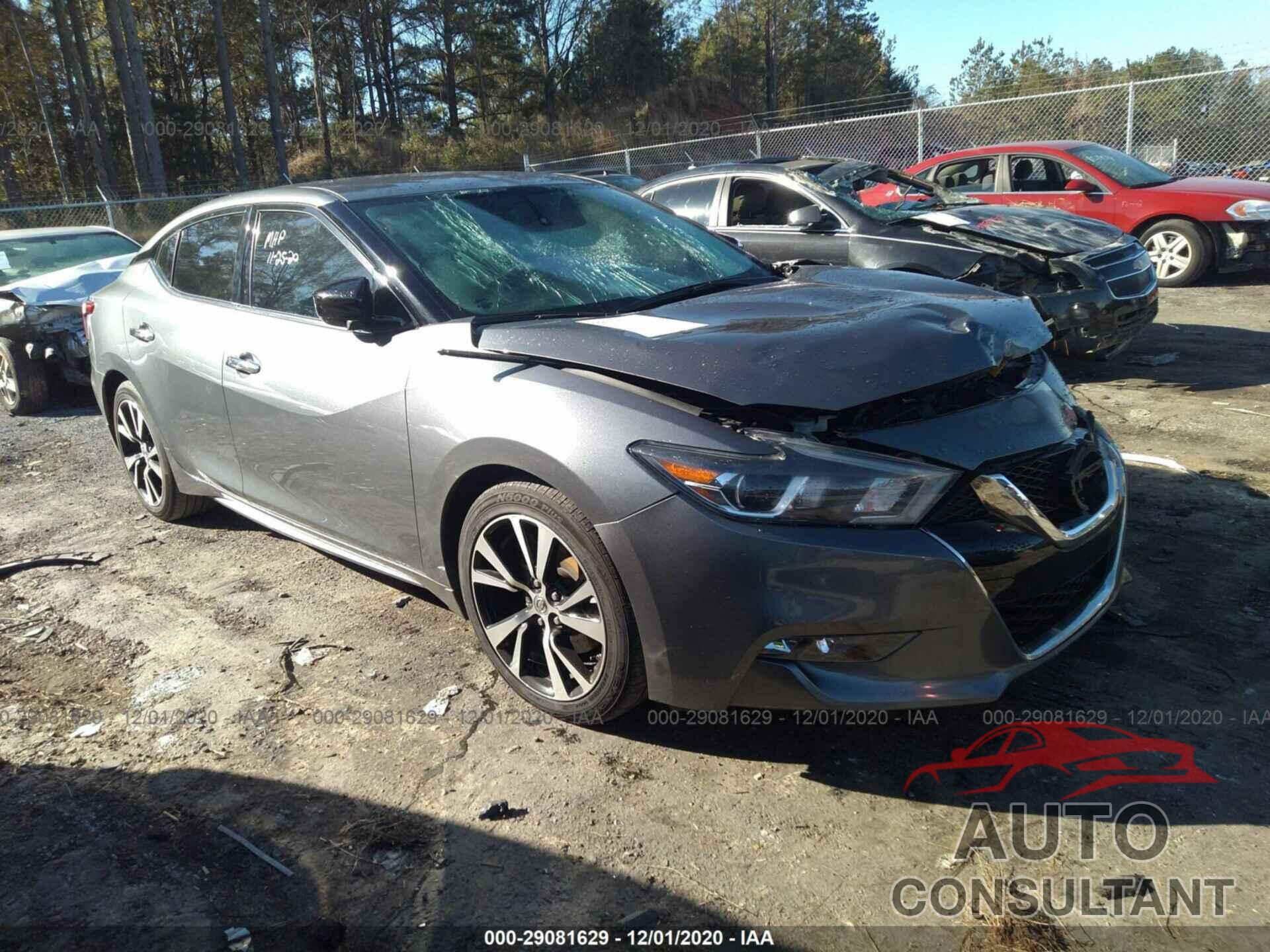 NISSAN MAXIMA 2018 - 1N4AA6AP6JC387160