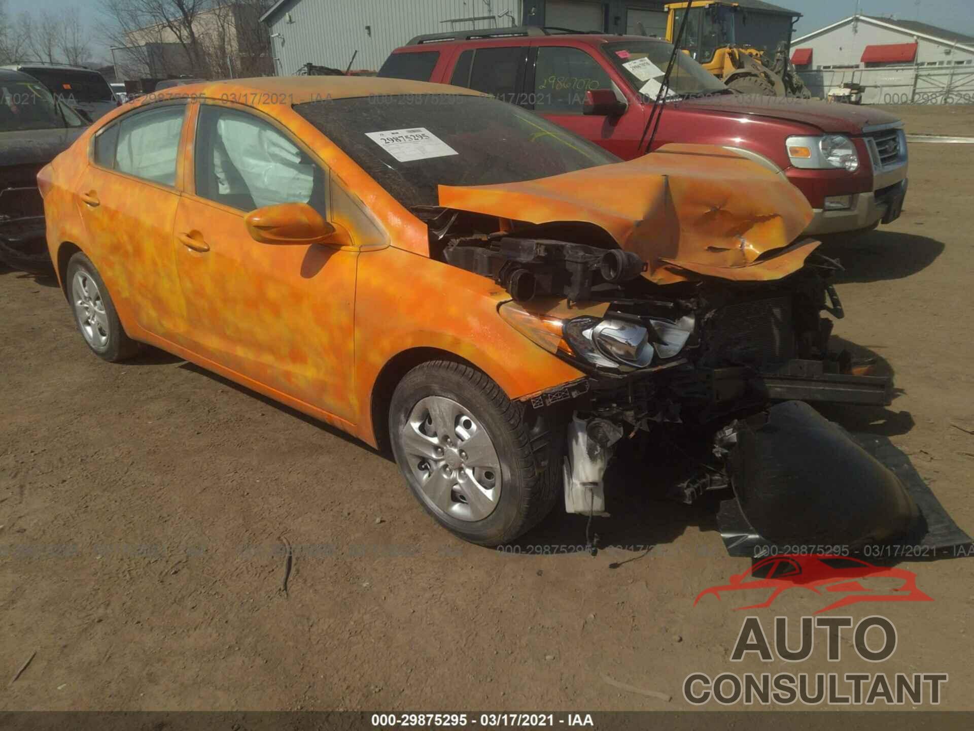 KIA FORTE 2016 - KNAFK4A68G5495038