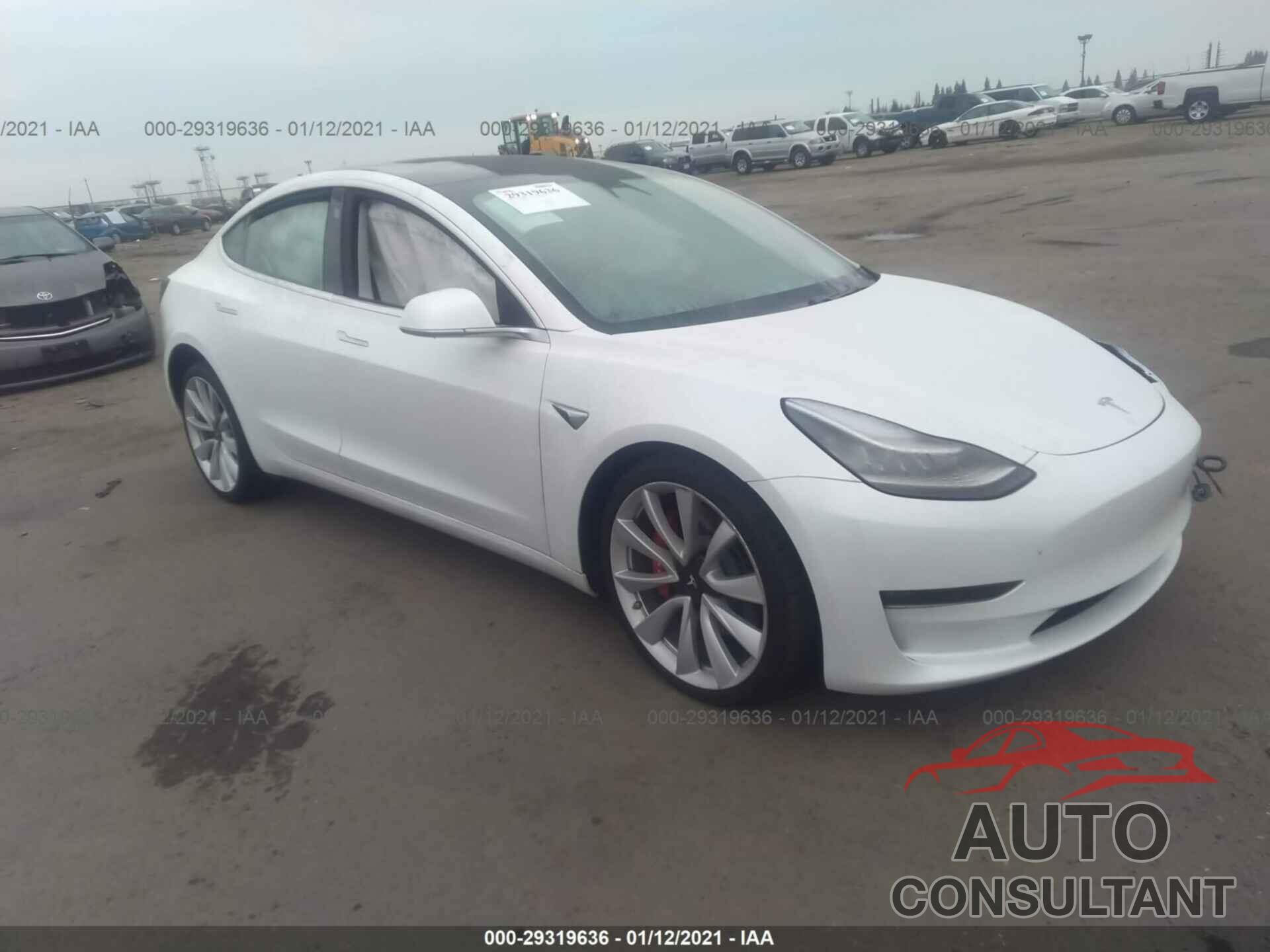 TESLA MODEL 3 2019 - 5YJ3E1EB0KF514434