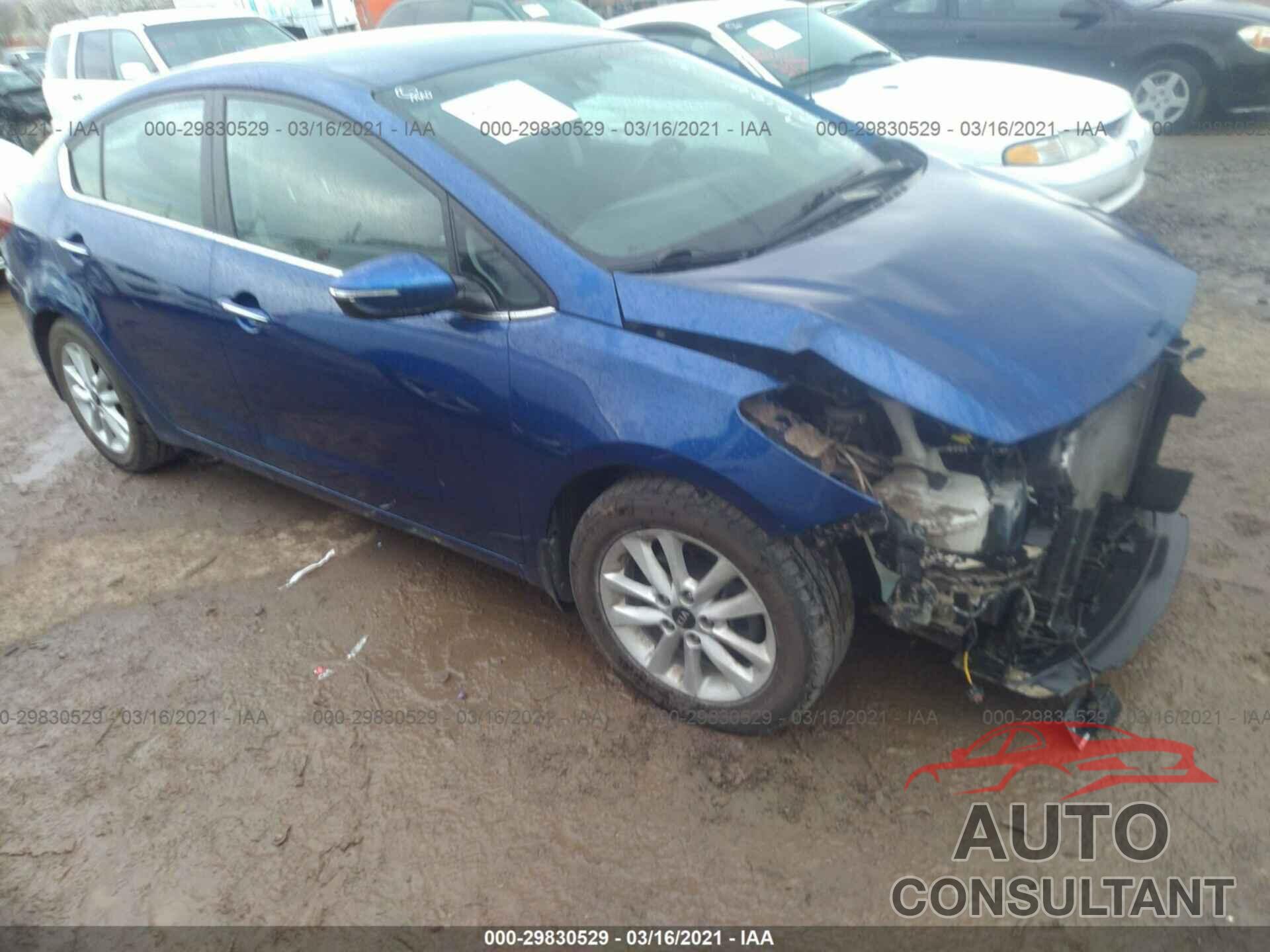 KIA FORTE 2017 - 3KPFL4A79HE031738
