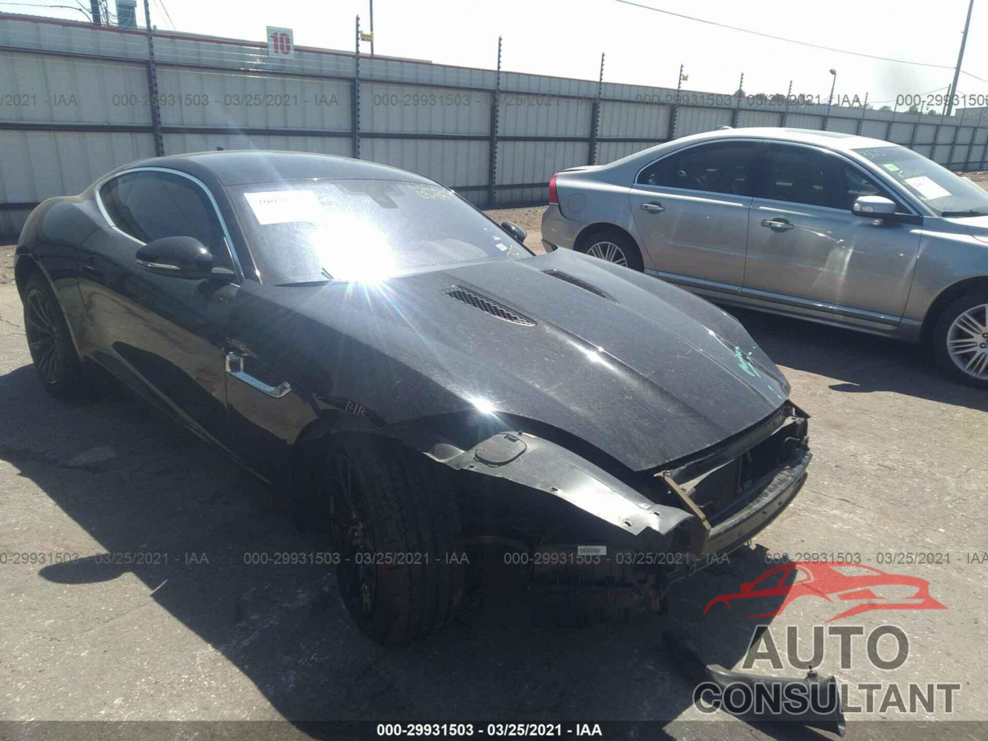 JAGUAR F-TYPE 2017 - SAJWA6AT6H8K41787