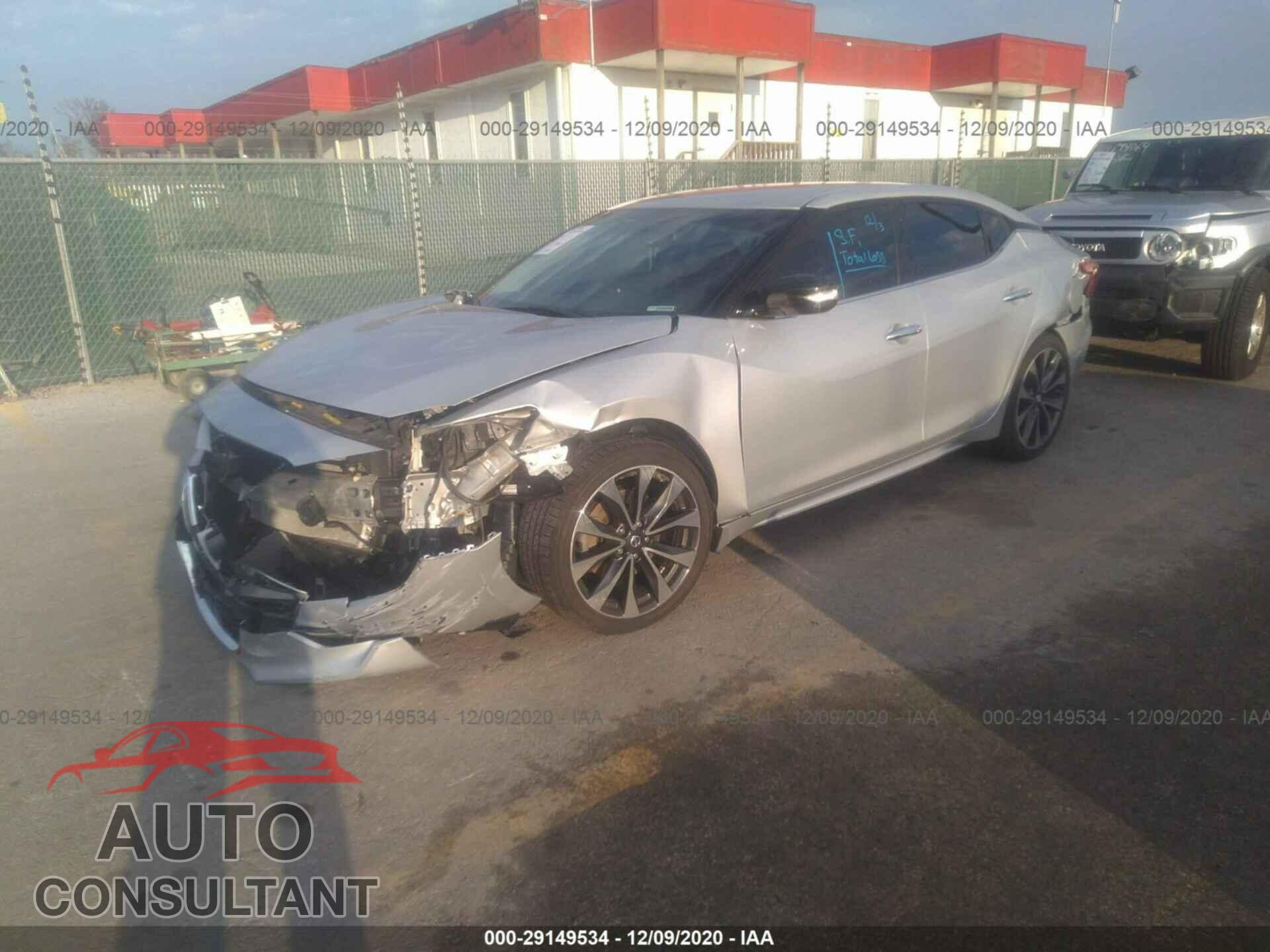 NISSAN MAXIMA 2016 - 1N4AA6AP1GC378701