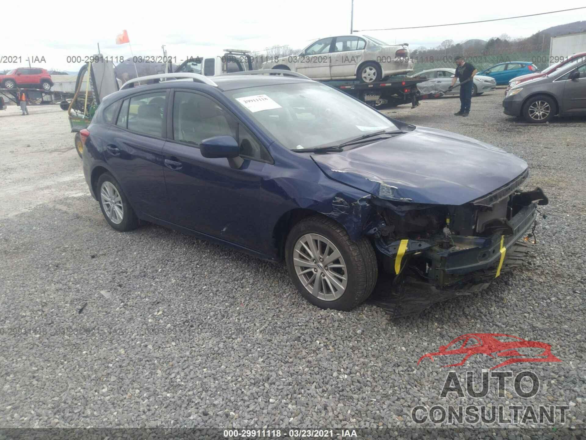 SUBARU IMPREZA 2017 - 4S3GTAD60H3722525