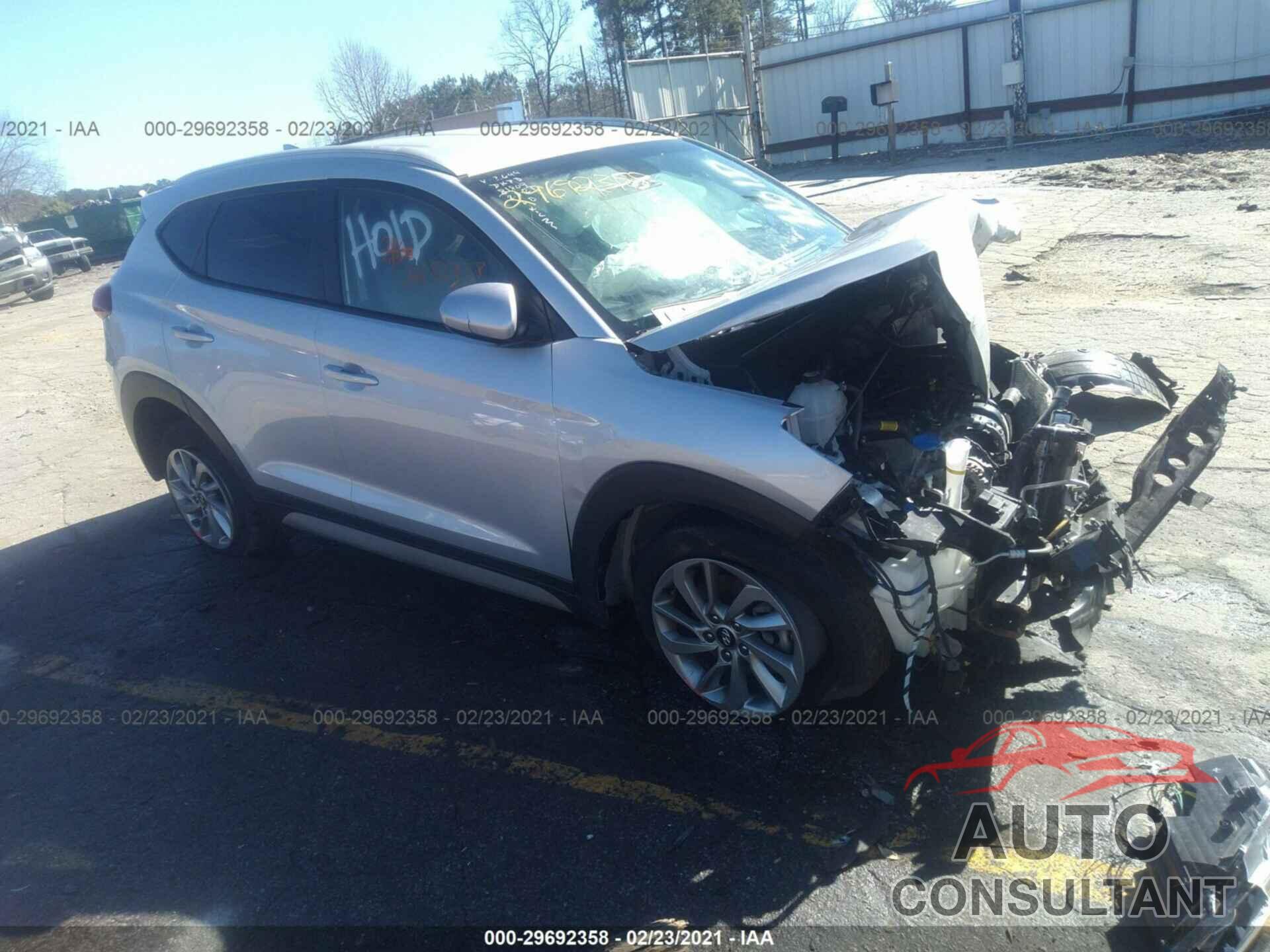 HYUNDAI TUCSON 2018 - KM8J3CA47JU722649