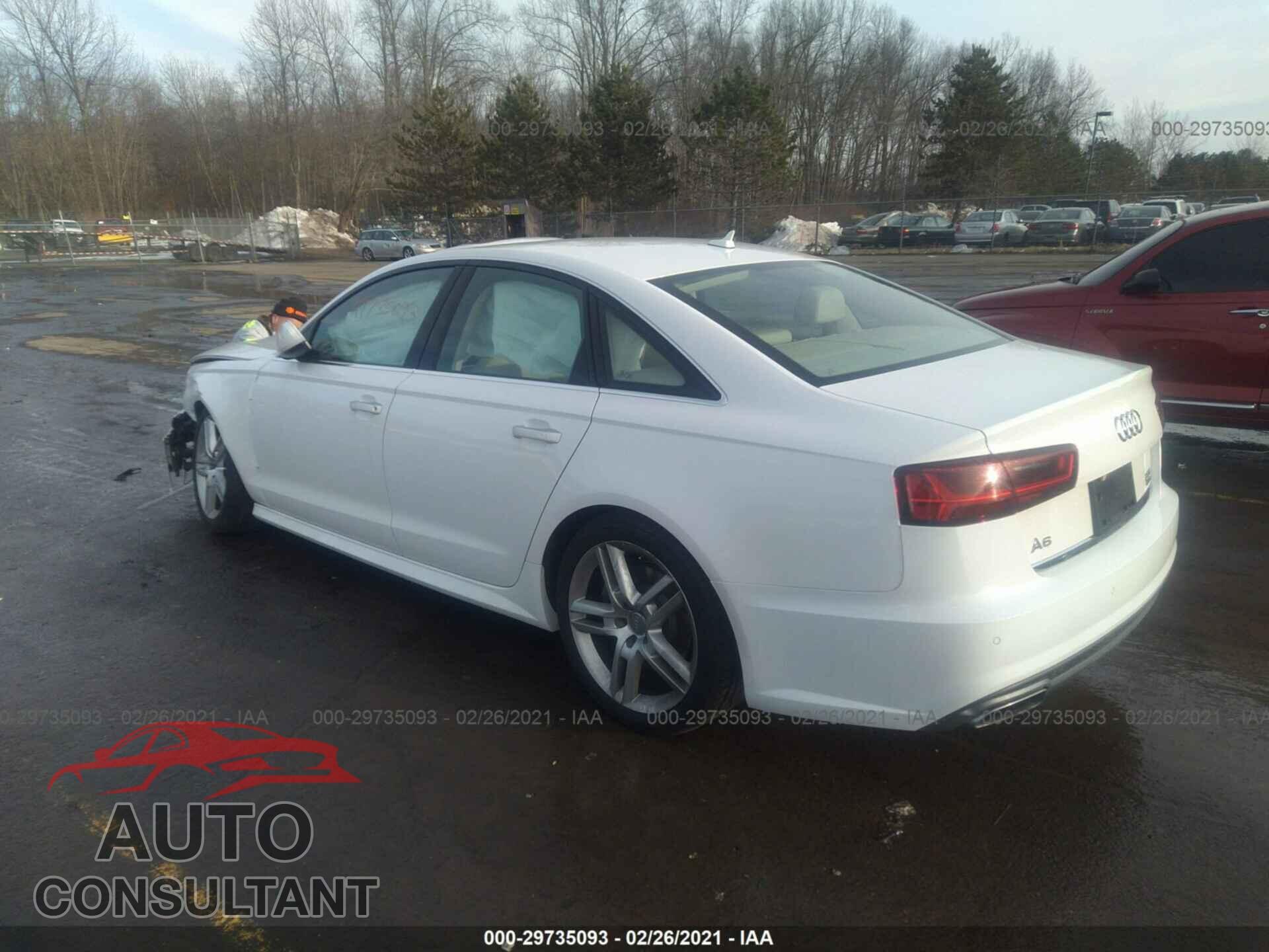AUDI A6 2016 - WAUGFAFC5GN014894