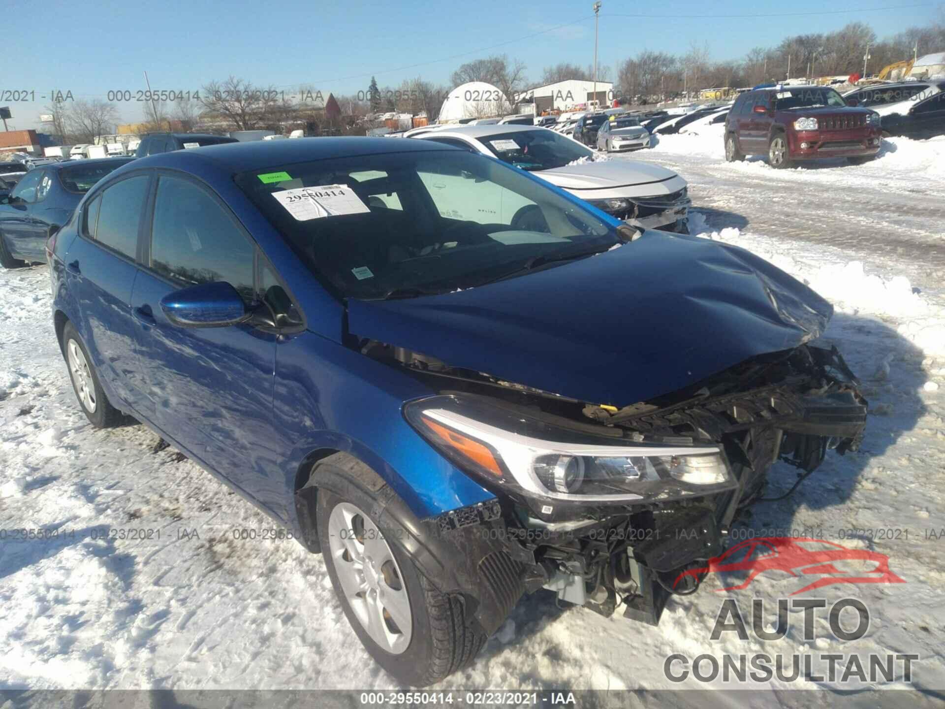 KIA FORTE 2017 - 3KPFK4A75HE051150