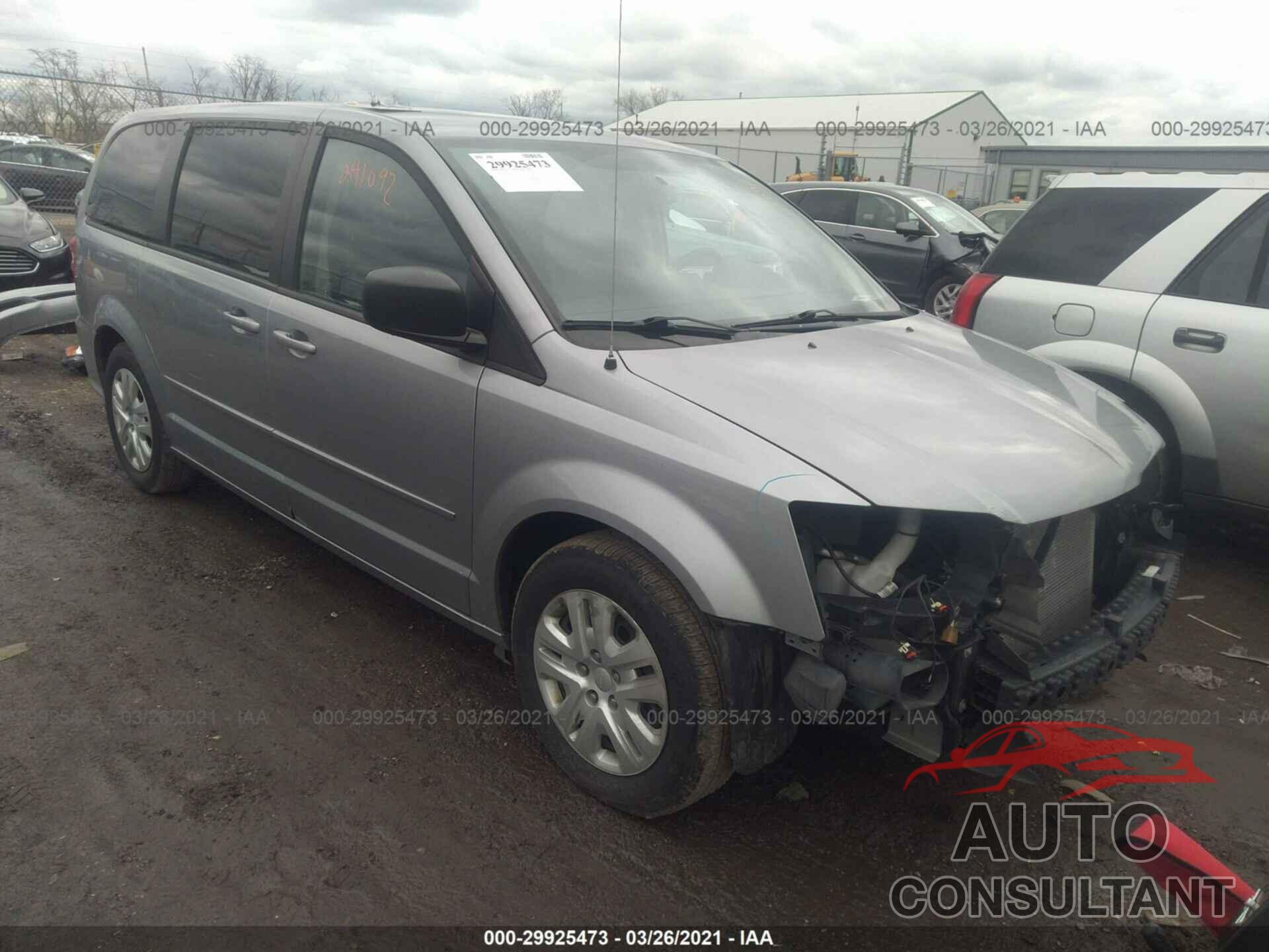 DODGE GRAND CARAVAN 2017 - 2C4RDGBG9HR834154