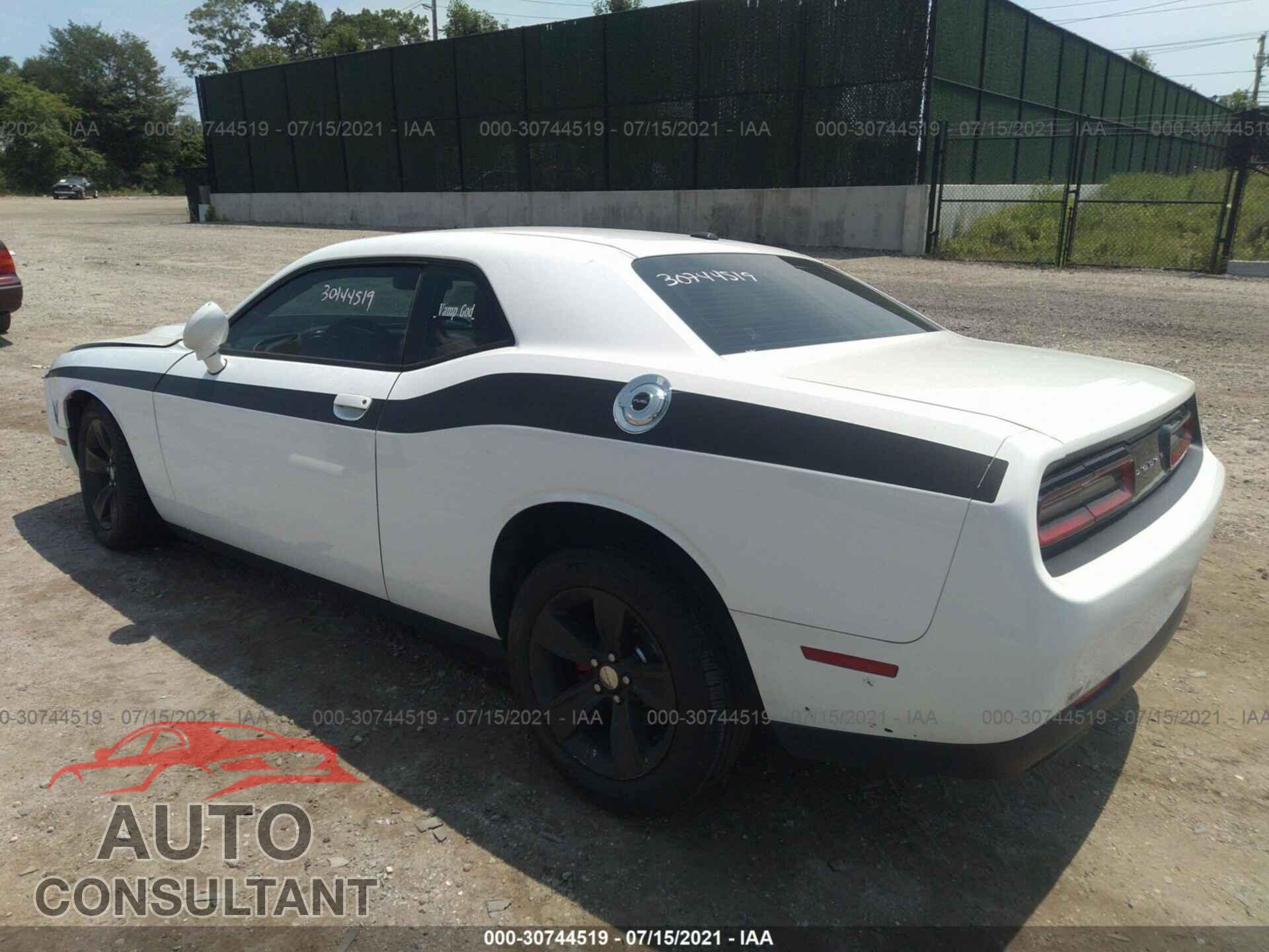 DODGE CHALLENGER 2016 - 2C3CDZAG8GH111763