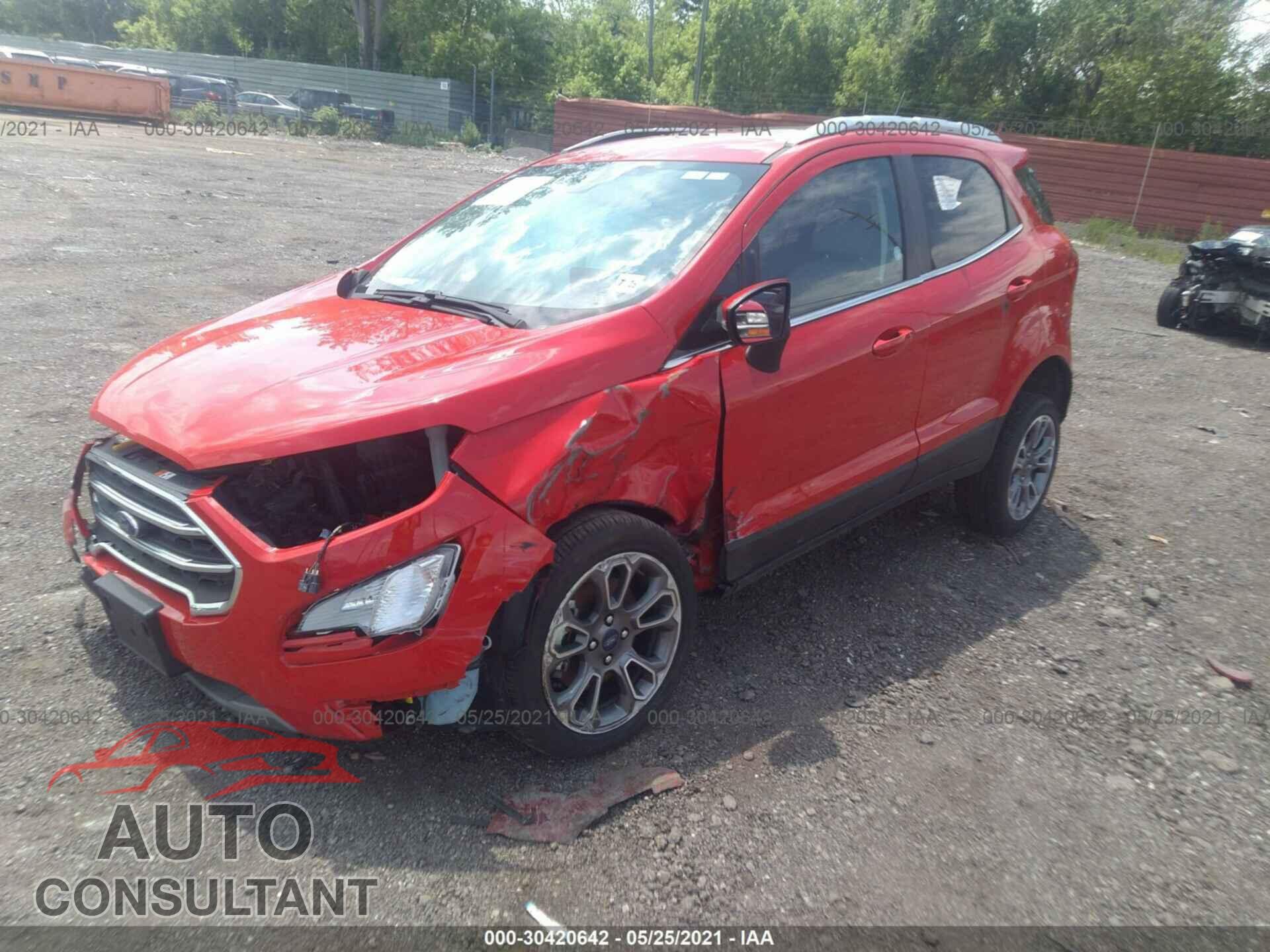 FORD ECOSPORT 2020 - MAJ6S3KL1LC367639