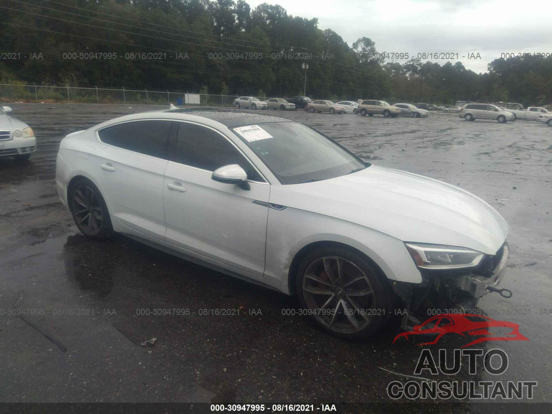 AUDI S5 SPORTBACK 2018 - WAUB4CF59JA115402