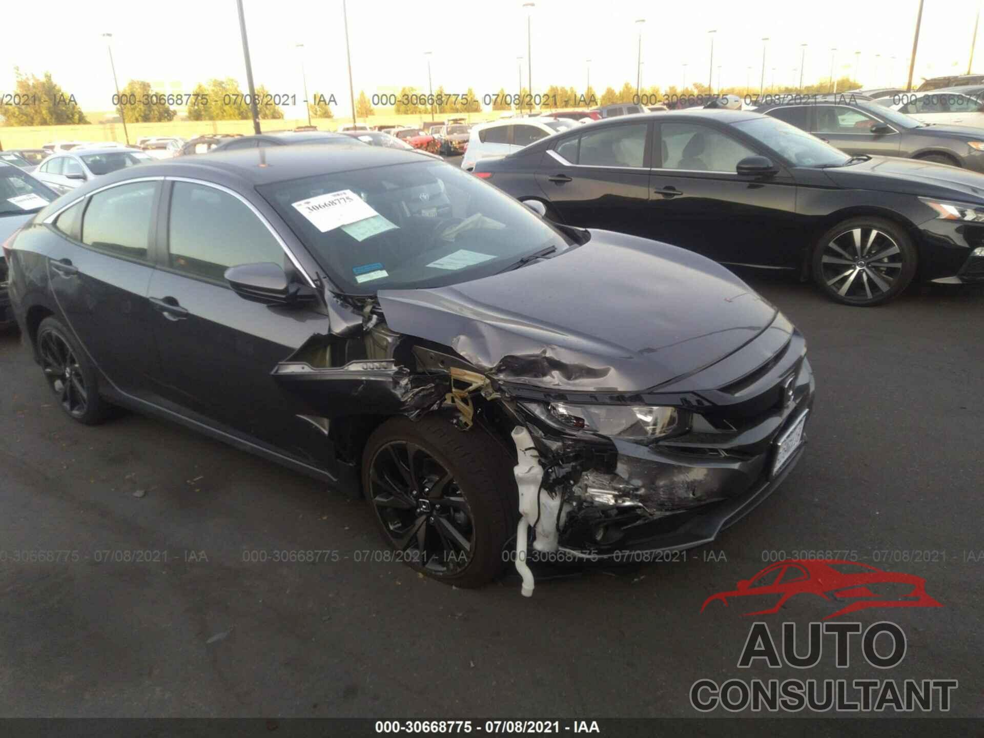 HONDA CIVIC SEDAN 2021 - 2HGFC2F8XMH560072