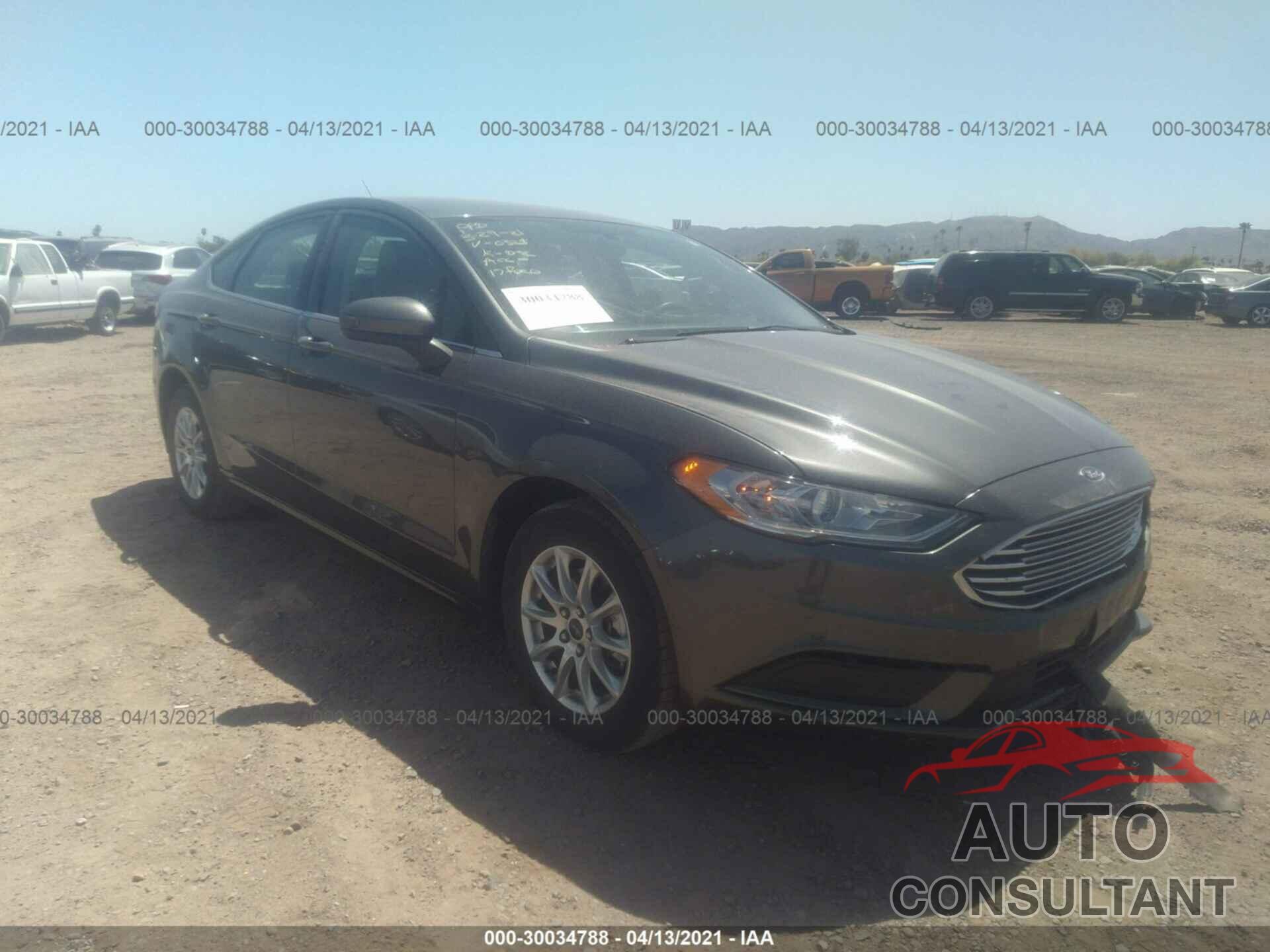FORD FUSION 2017 - 3FA6P0G77HR330325