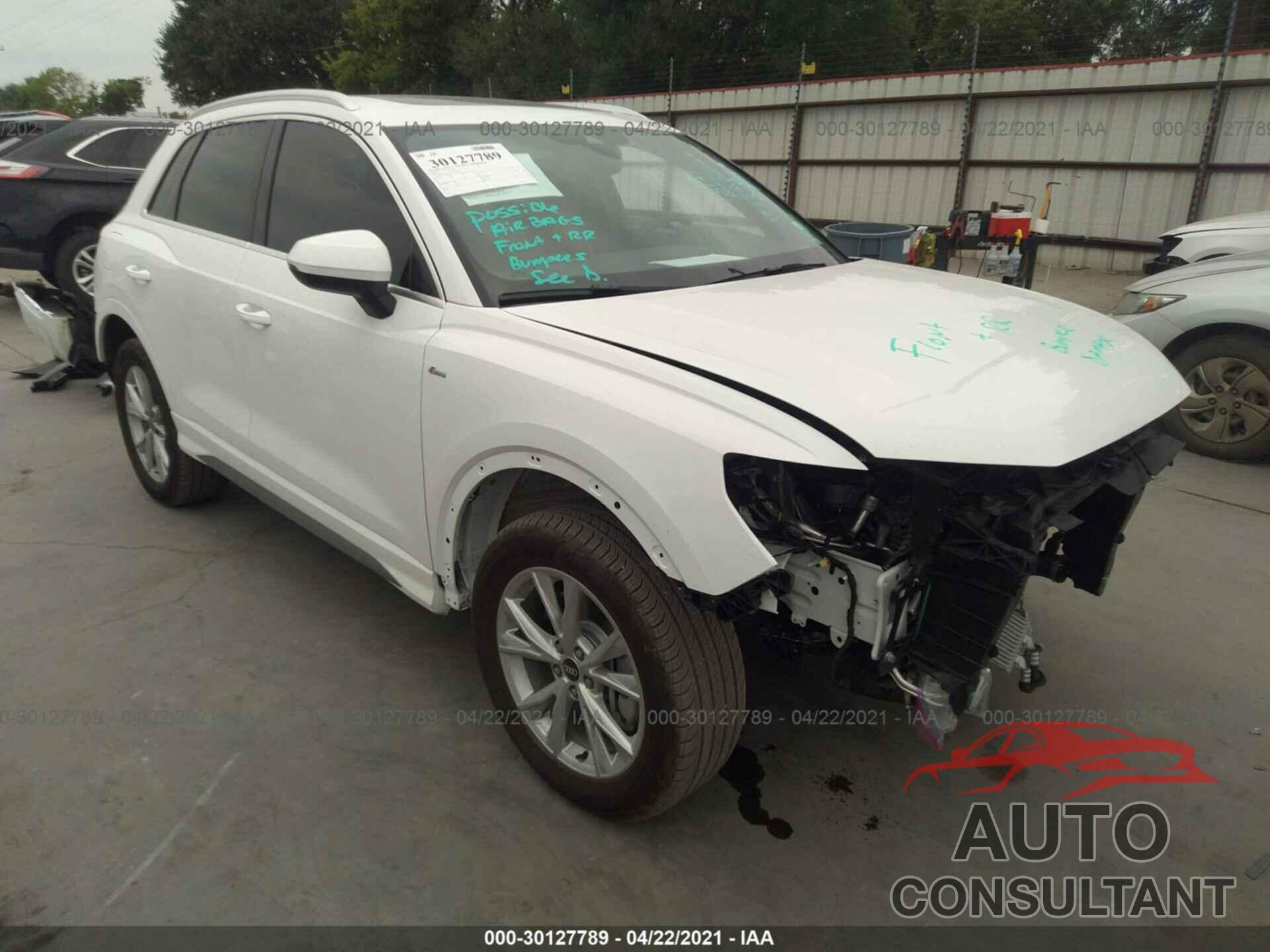 AUDI Q3 2021 - WA1DECF31M1070087