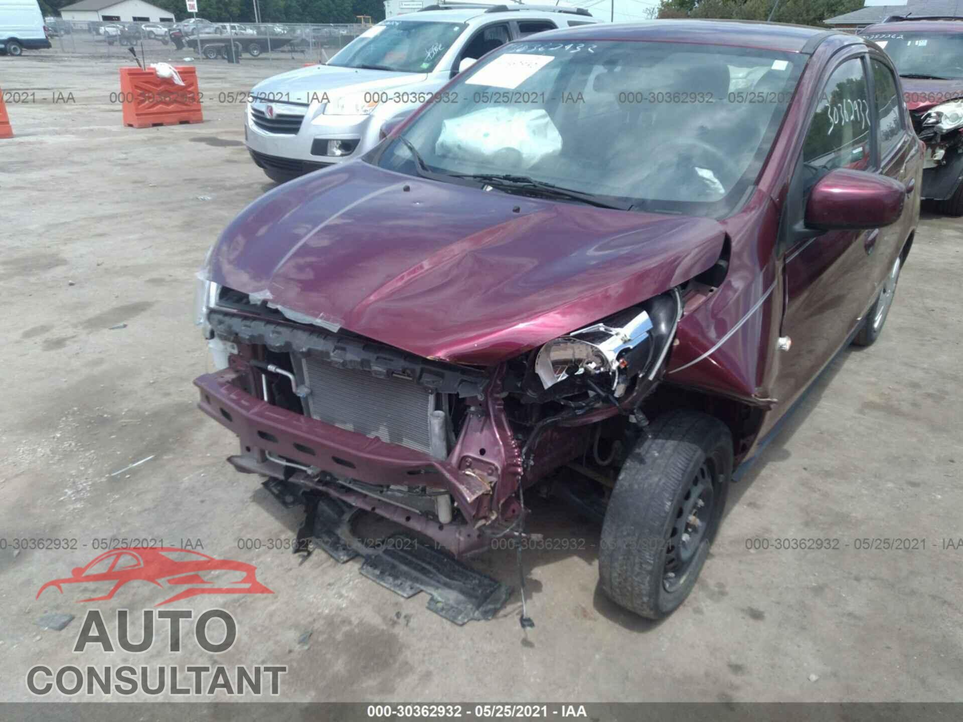 MITSUBISHI MIRAGE 2017 - ML32A3HJ9HH008103