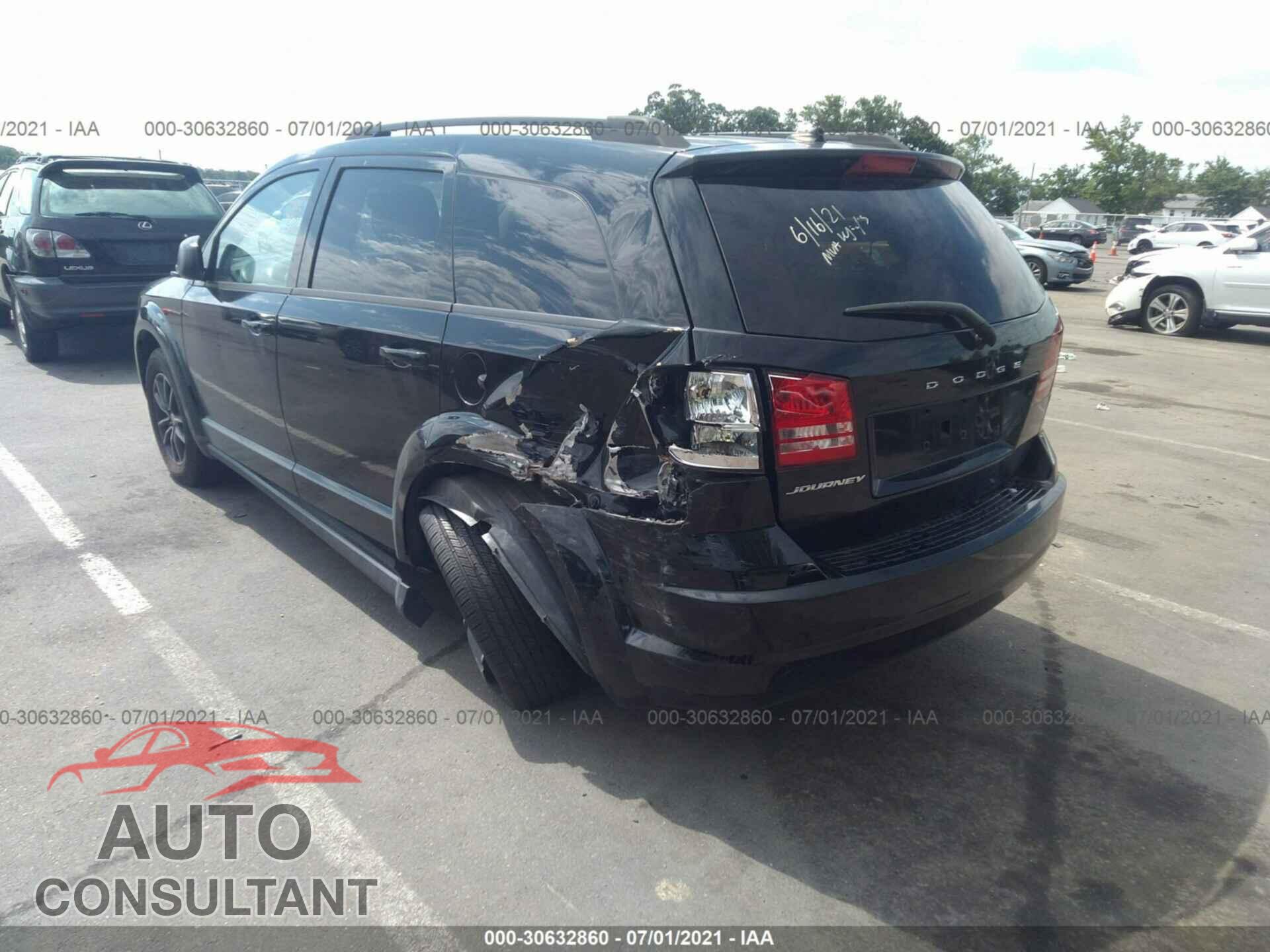 DODGE JOURNEY 2017 - 3C4PDCAB6HT580745