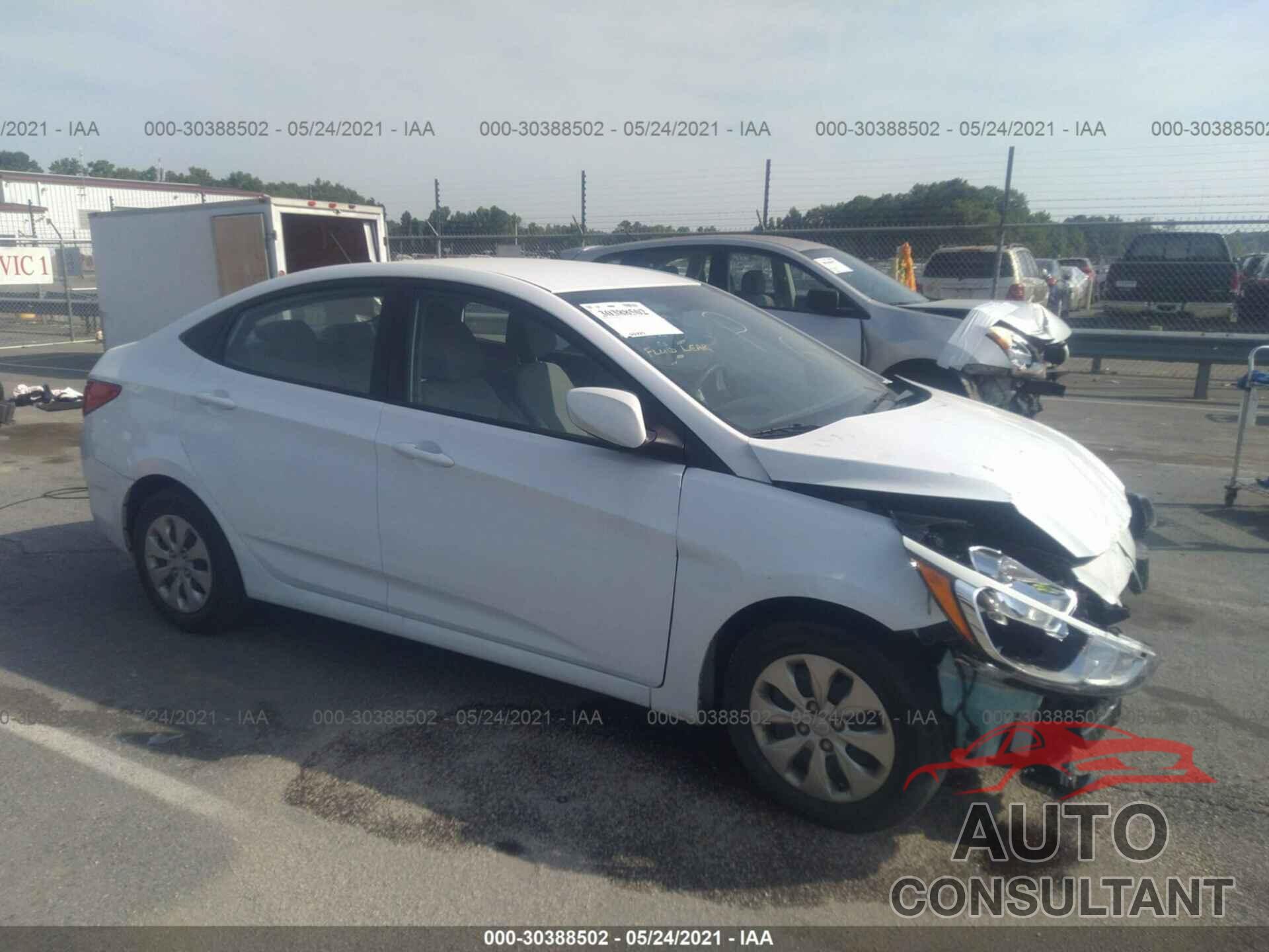 HYUNDAI ACCENT 2017 - KMHCT4AE6HU314662