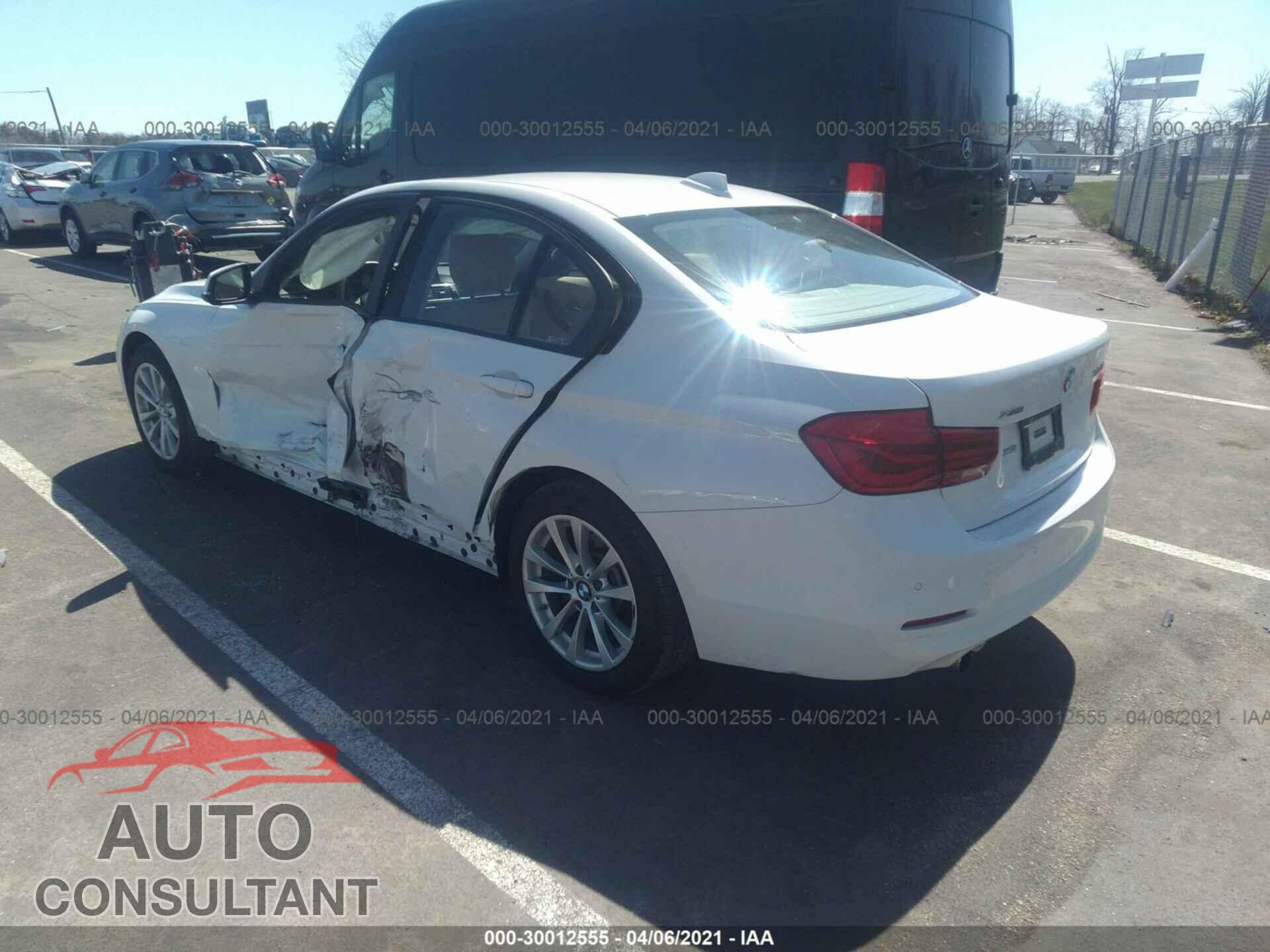 BMW 3 SERIES 2016 - WBA8E5G51GNU21447