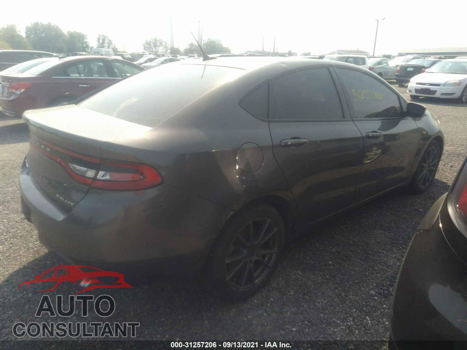 DODGE DART 2016 - 1C3CDFBB7GD540455