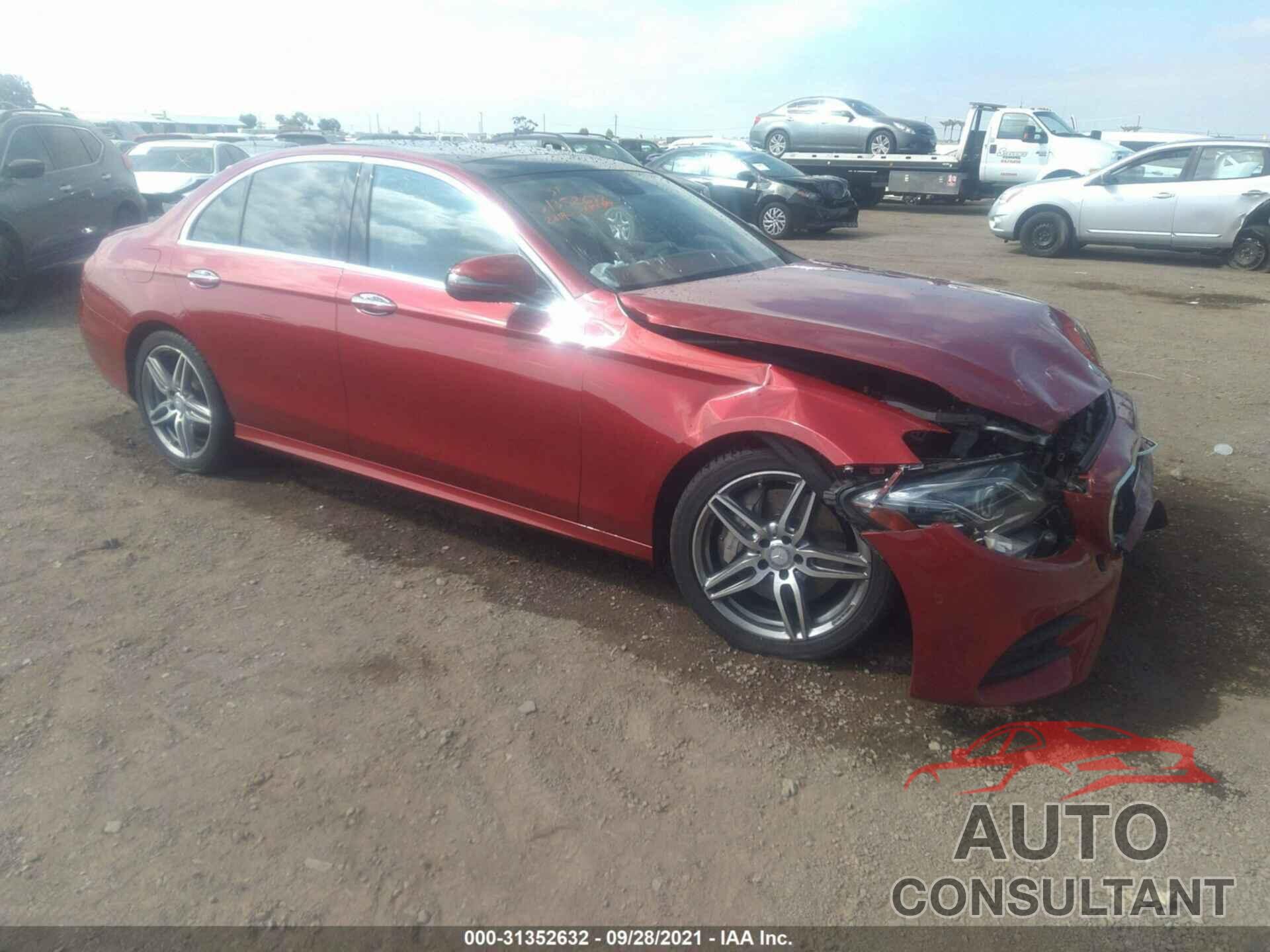 MERCEDES-BENZ E-CLASS 2017 - WDDZF4JB9HA095571