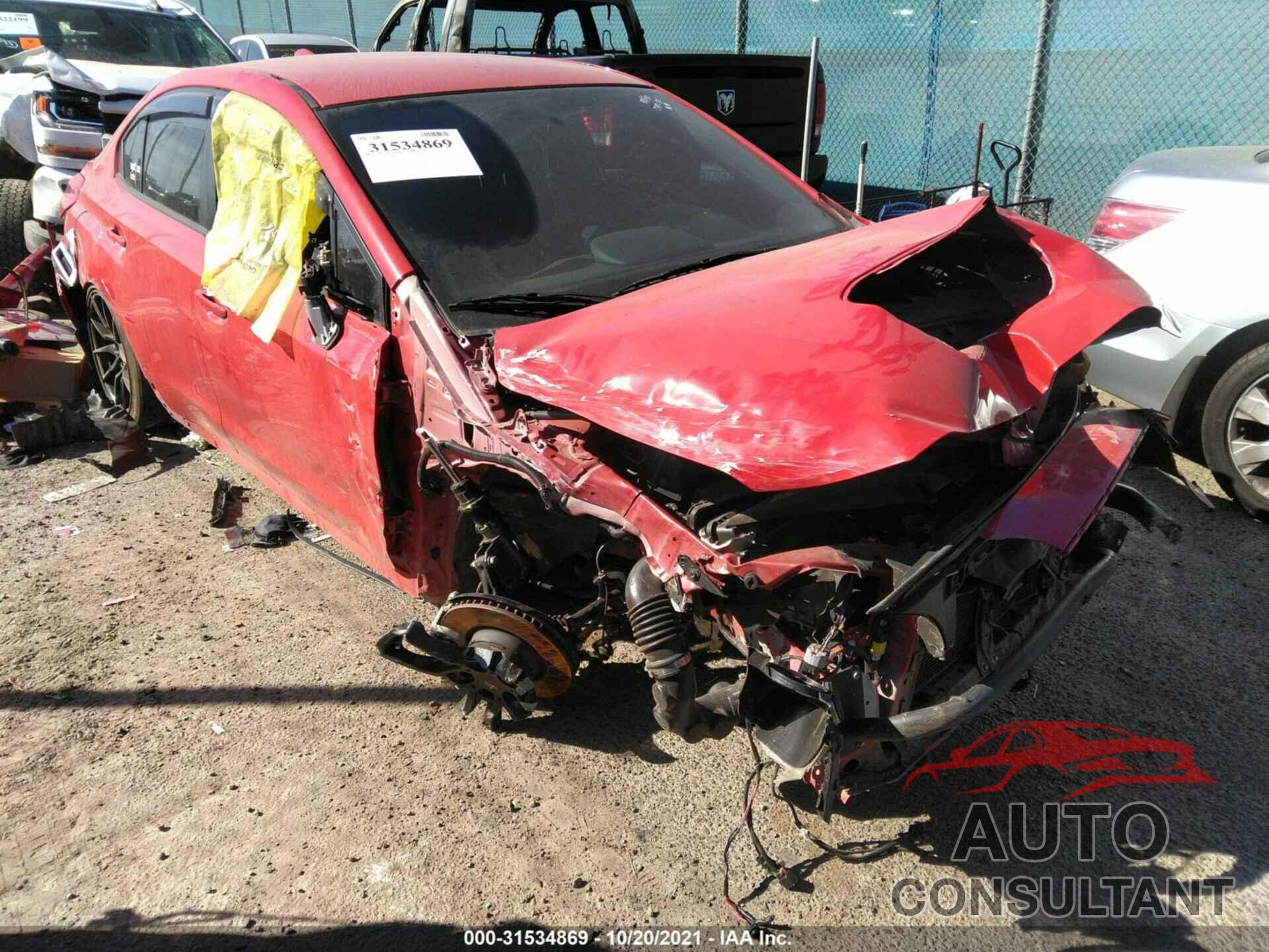 SUBARU WRX 2018 - JF1VA1A62J9839680