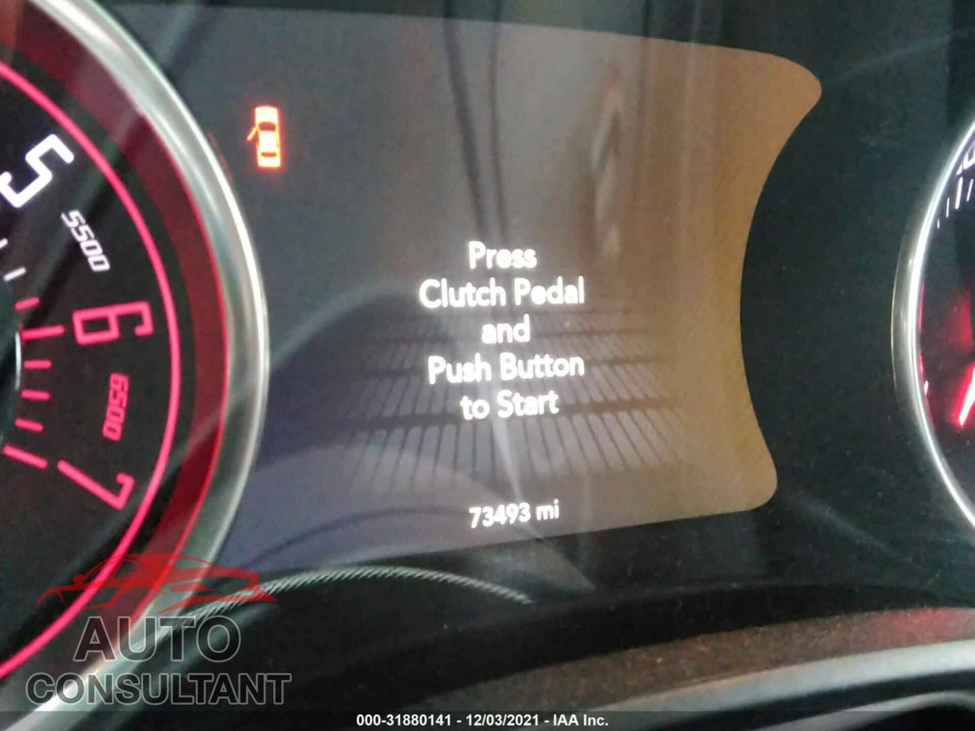 DODGE CHALLENGER 2016 - 2C3CDZBT6GH326425
