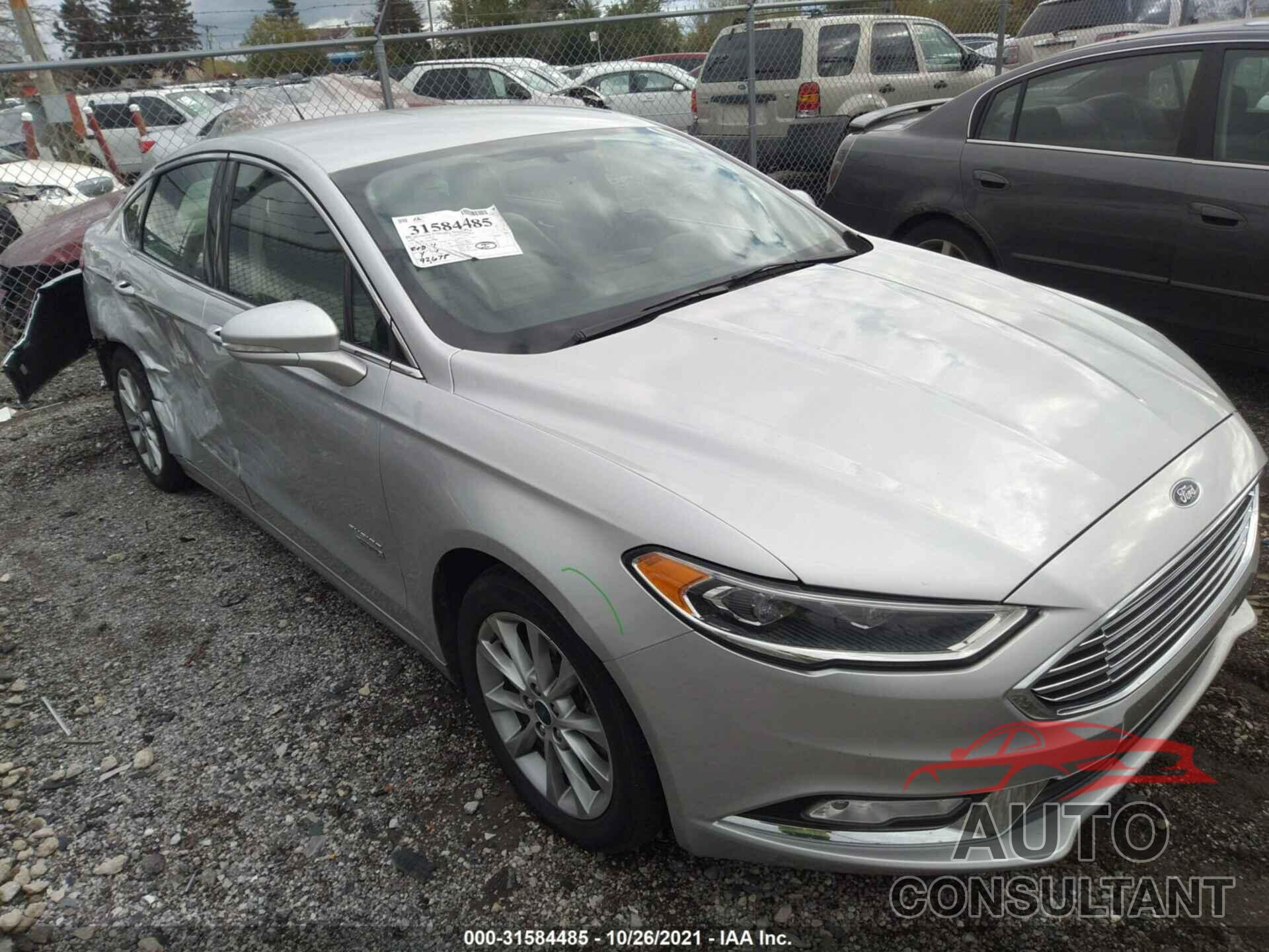 FORD FUSION ENERGI 2017 - 3FA6P0PU7HR177757