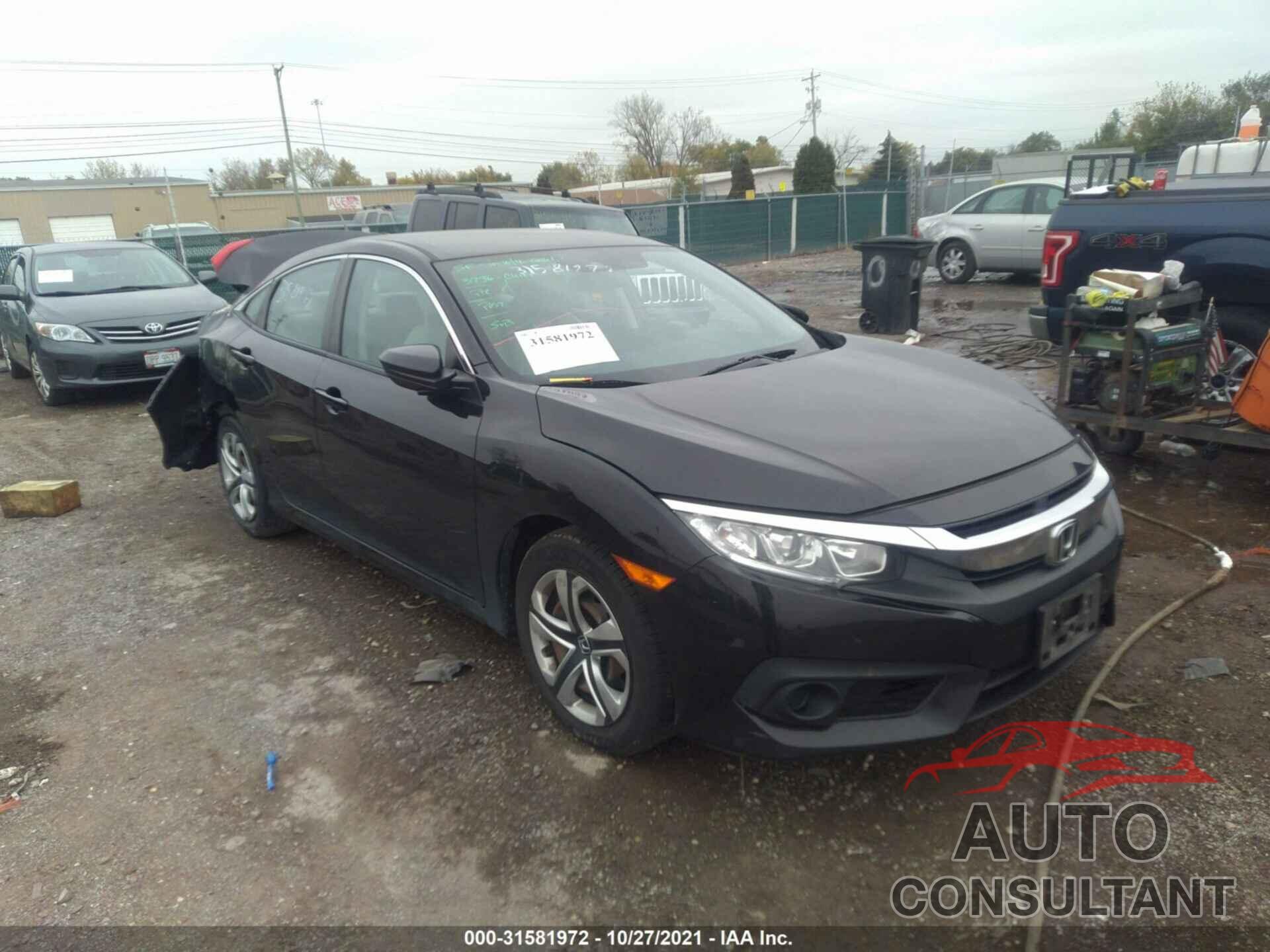 HONDA CIVIC SEDAN 2016 - 2HGFC2F67GH556628