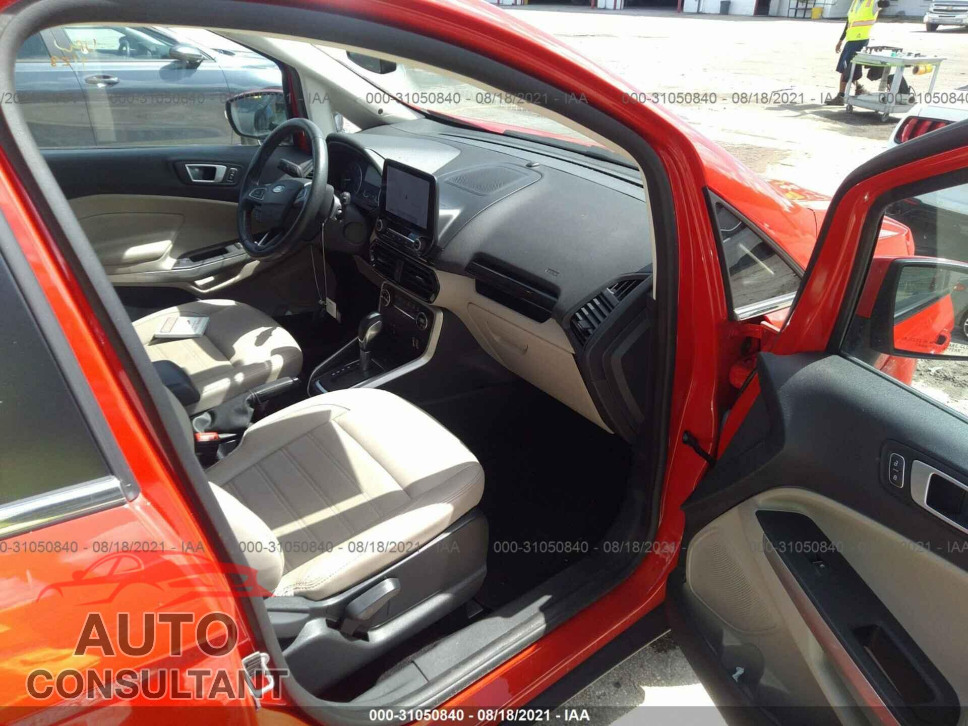 FORD ECOSPORT 2020 - MAJ6S3KL8LC334900