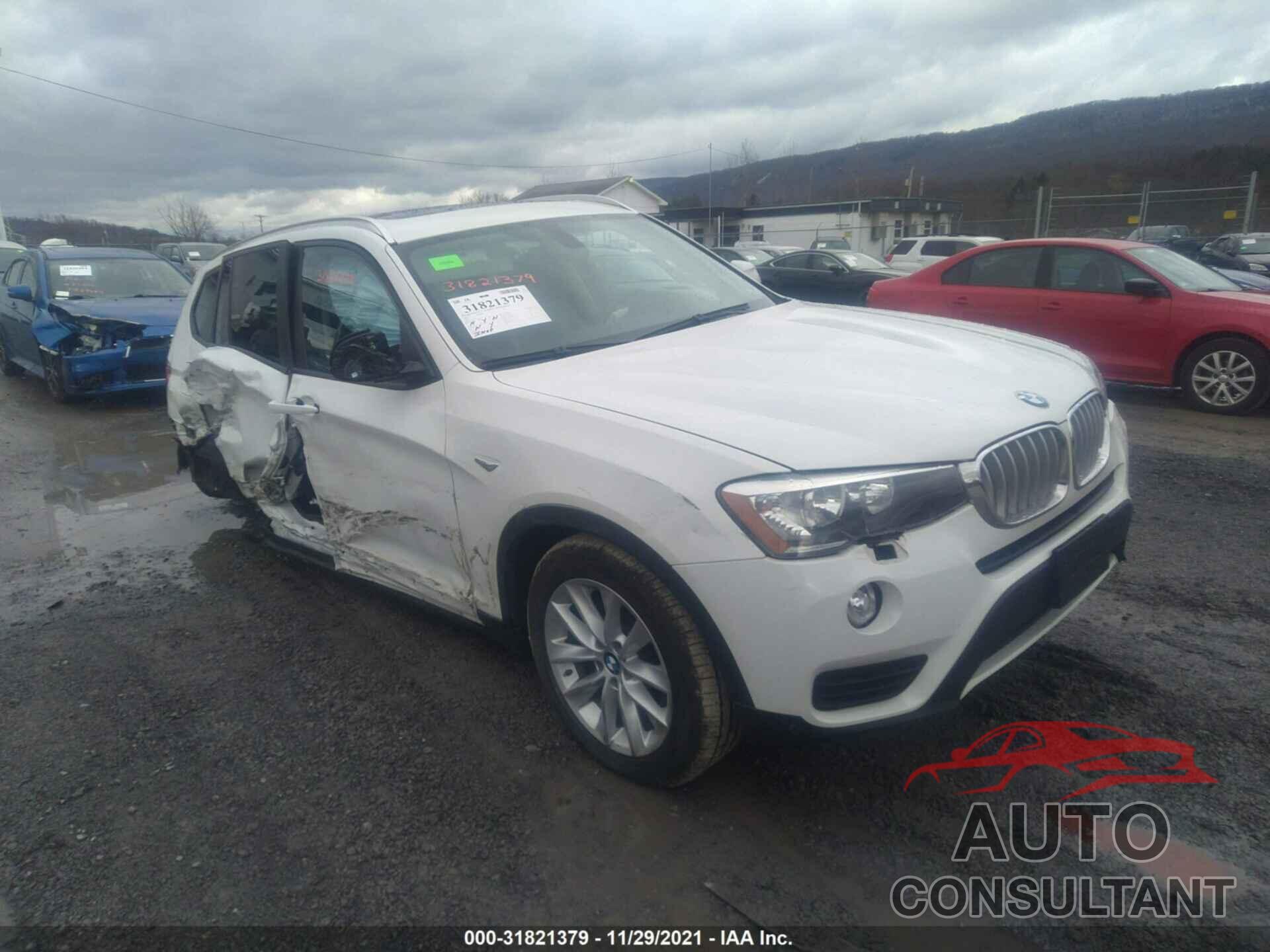 BMW X3 2017 - 5UXWX9C51H0T08290
