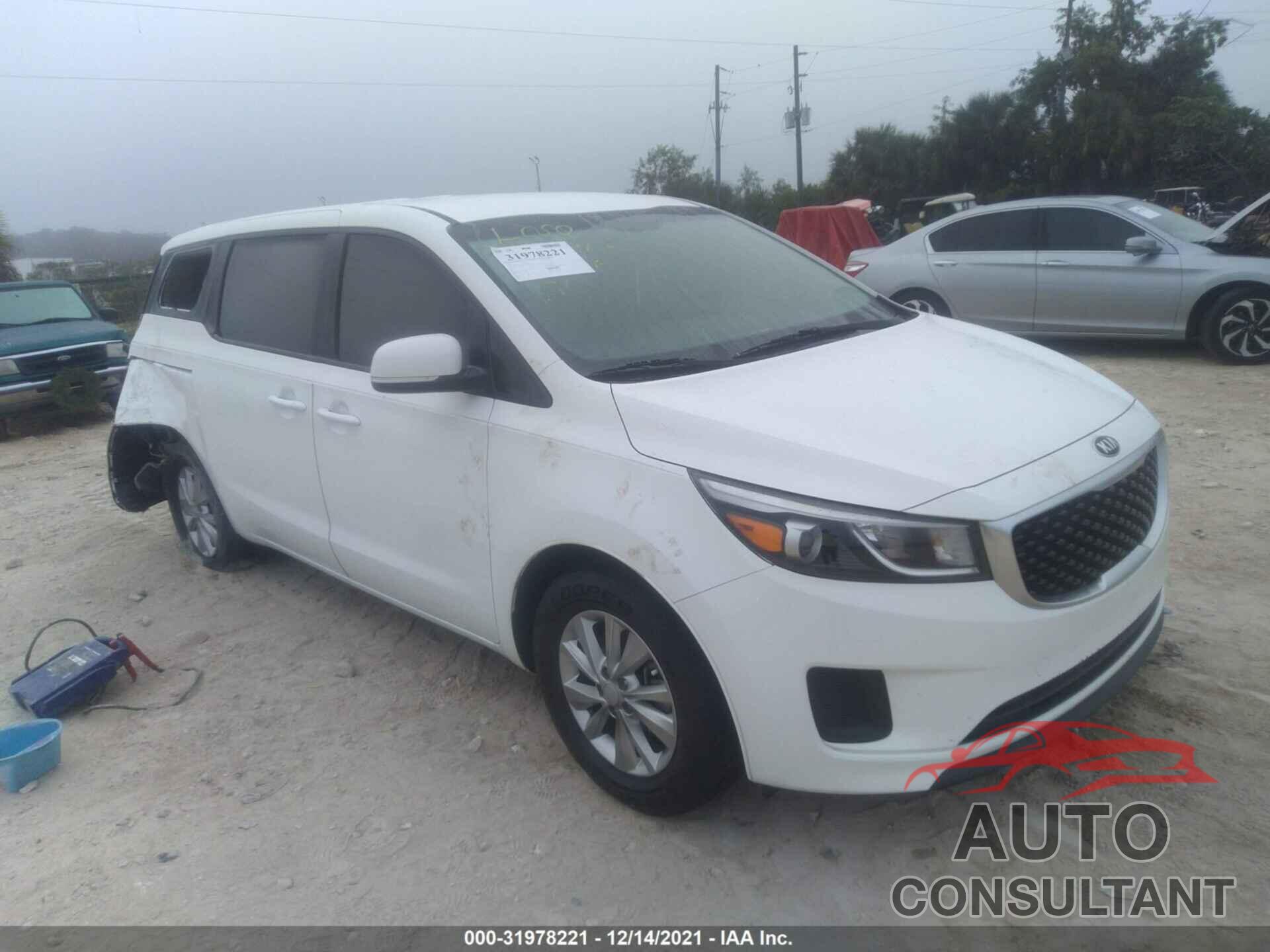 KIA SEDONA 2017 - KNDMB5C15H6306617