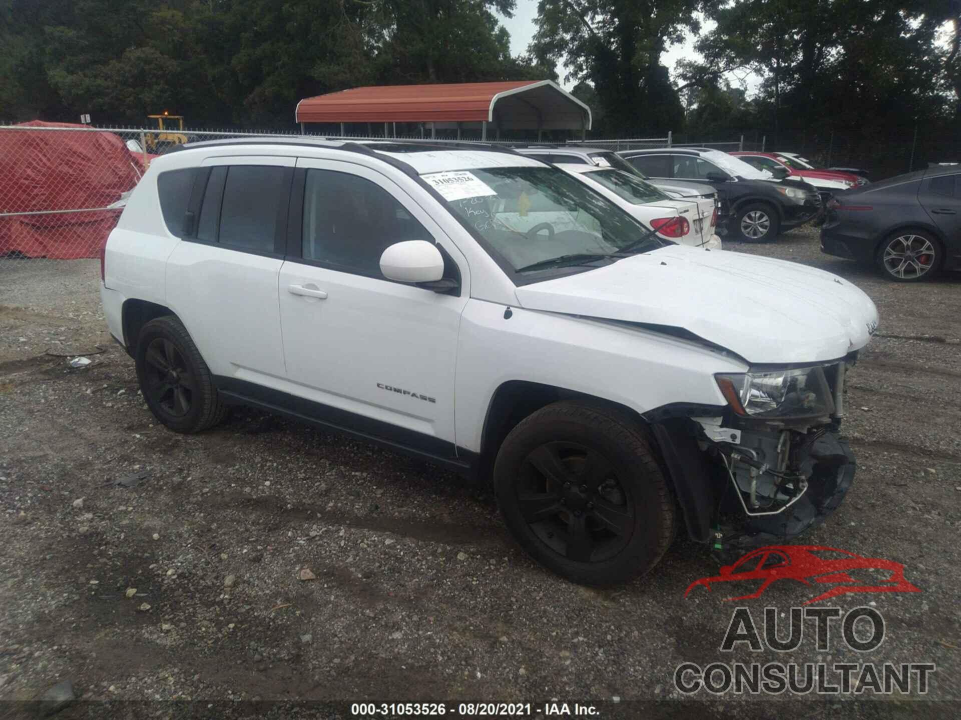 JEEP COMPASS 2017 - 1C4NJDEB5HD177085