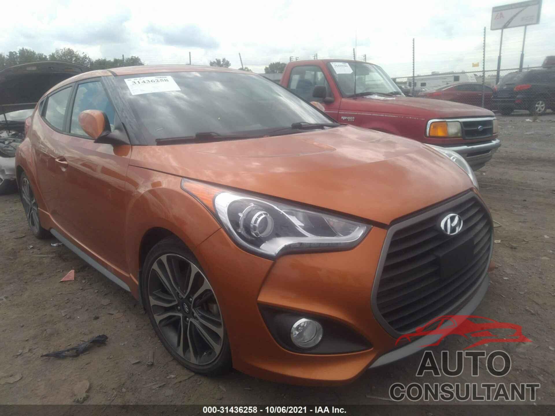 HYUNDAI VELOSTER 2016 - KMHTC6AE5GU291630