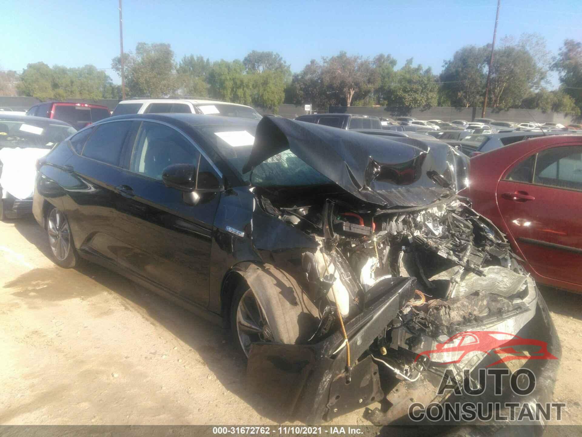 HONDA CLARITY PLUG-IN HYBRID 2018 - JHMZC5F14JC007995