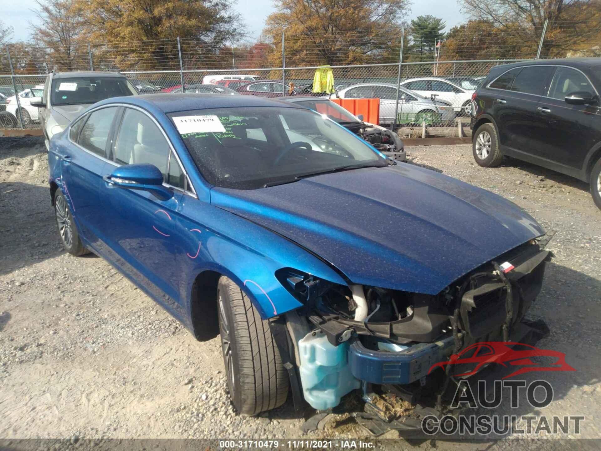 FORD FUSION 2017 - 3FA6P0K91HR131442