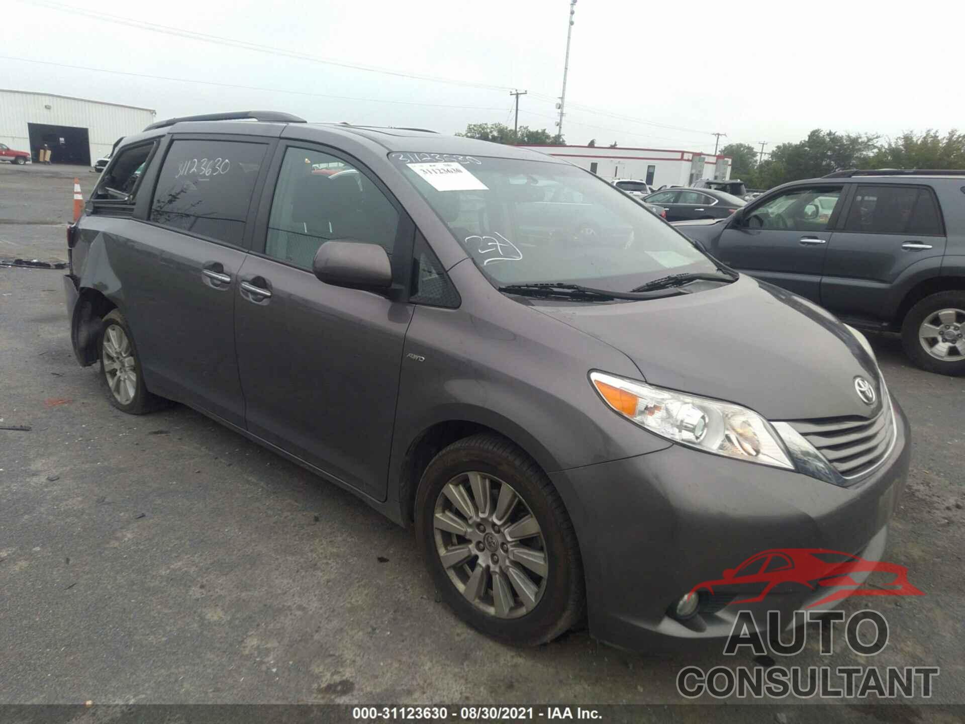 TOYOTA SIENNA 2017 - 5TDDZ3DC6HS166075