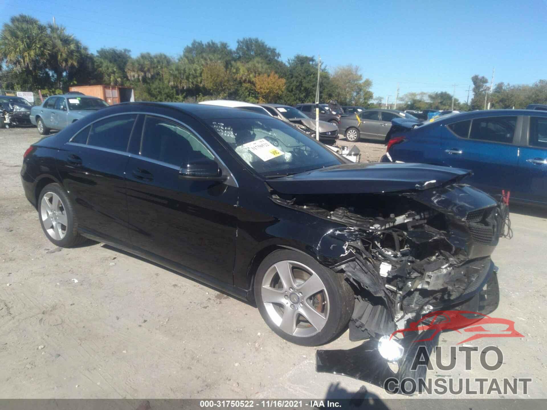 MERCEDES-BENZ CLA 2017 - WDDSJ4EB9HN438141