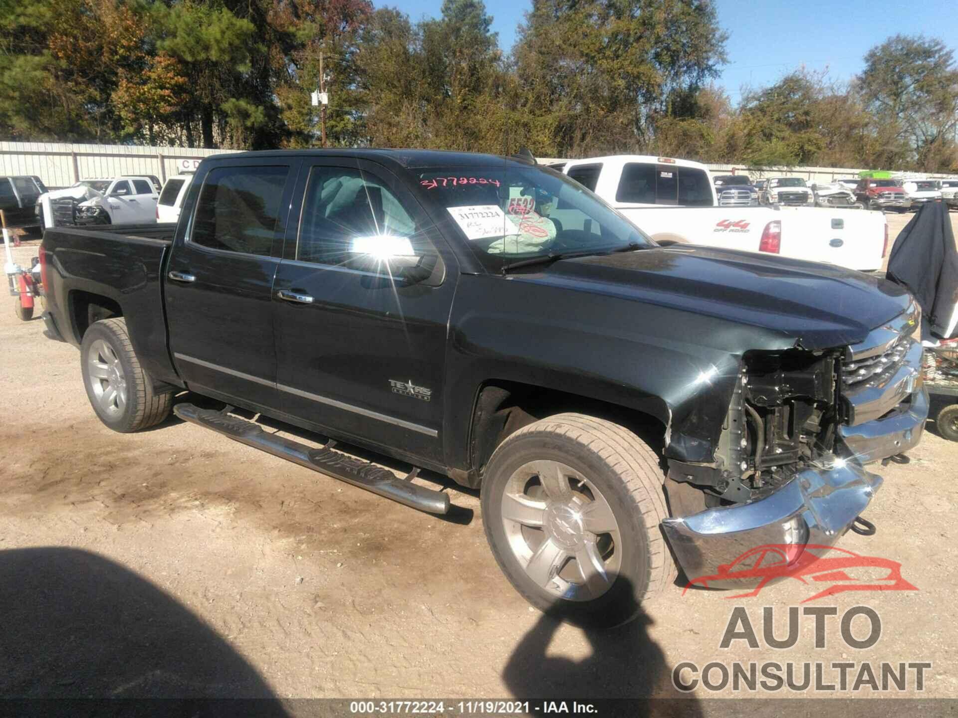 CHEVROLET SILVERADO 1500 2017 - 3GCPCSEC9HG366261