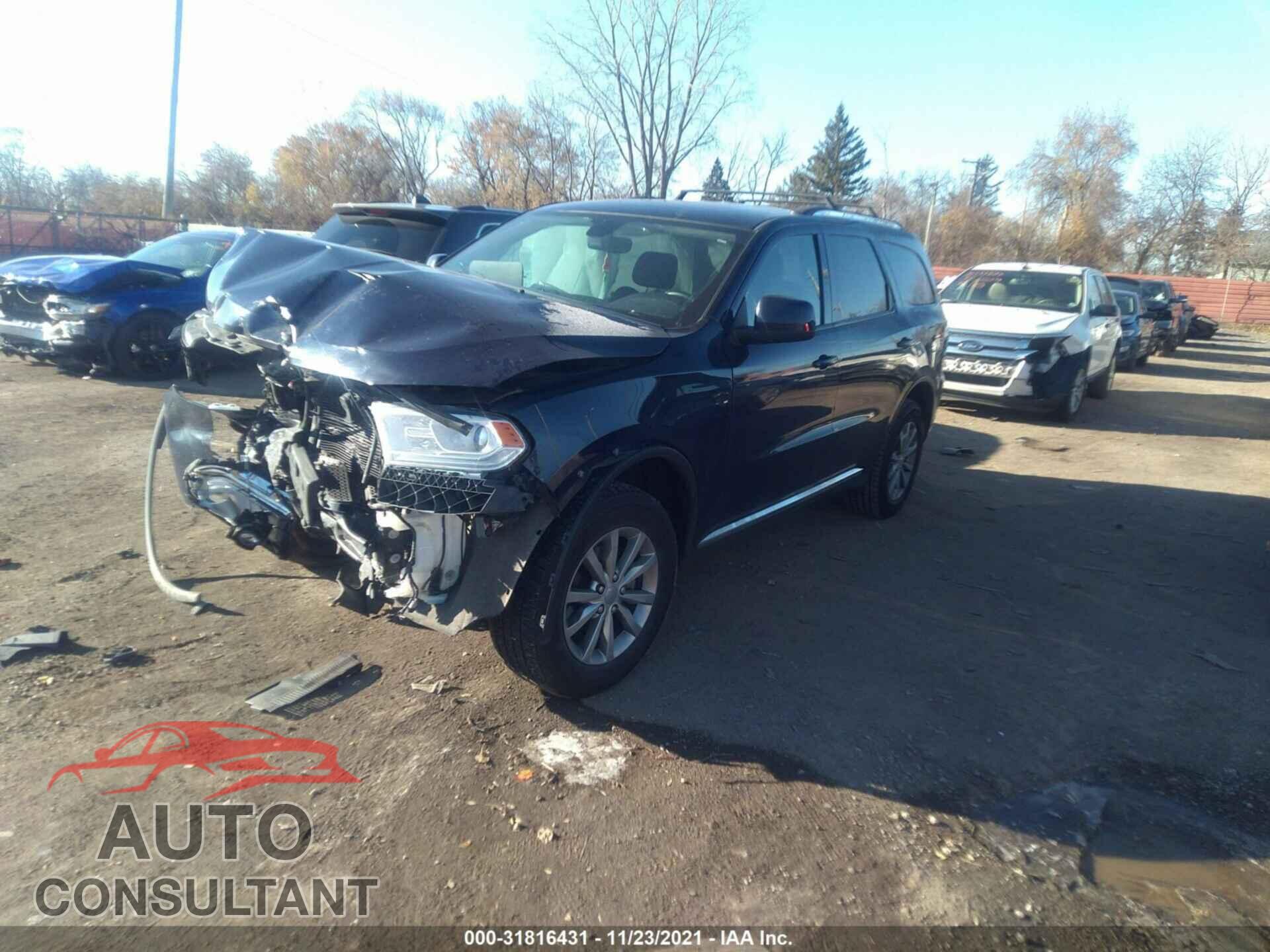 DODGE DURANGO 2017 - 1C4RDJAG7HC785432