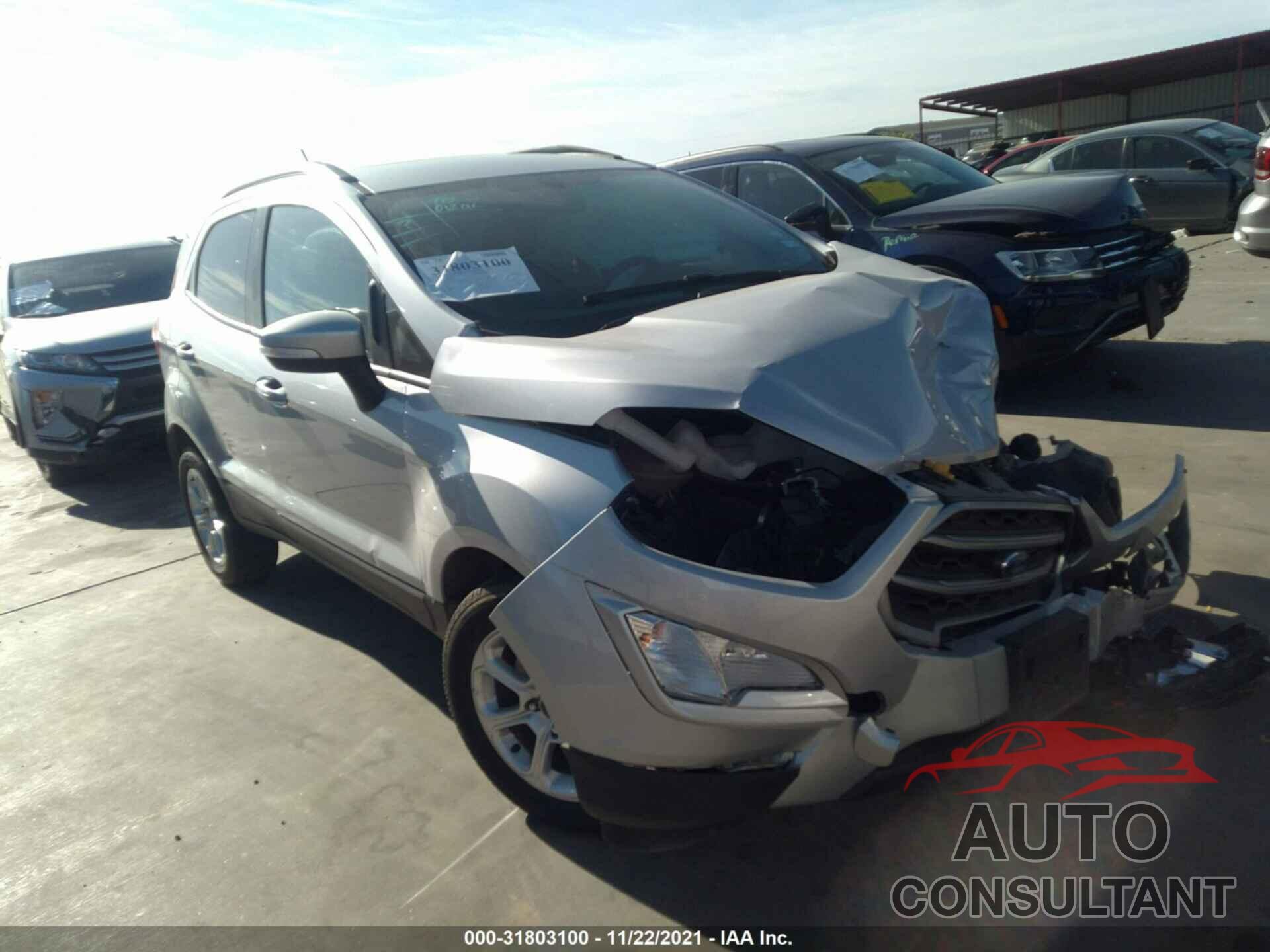 FORD ECOSPORT 2020 - MAJ3S2GE0LC357403