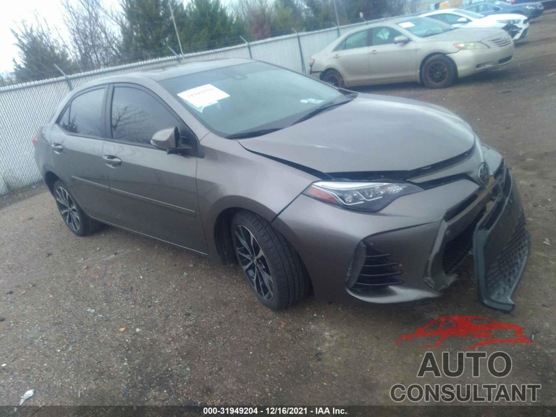 TOYOTA COROLLA 2017 - 2T1BURHE0HC833929