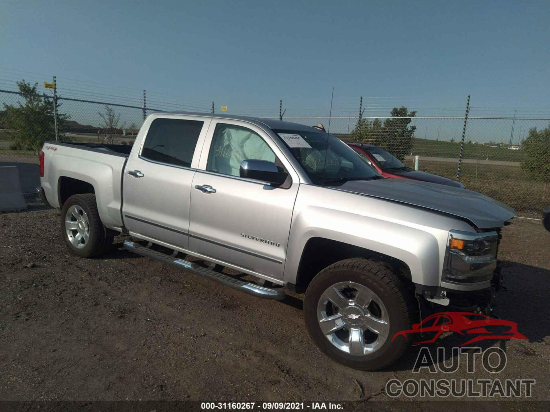 CHEVROLET SILVERADO 1500 2017 - 3GCUKSEC4HG336221