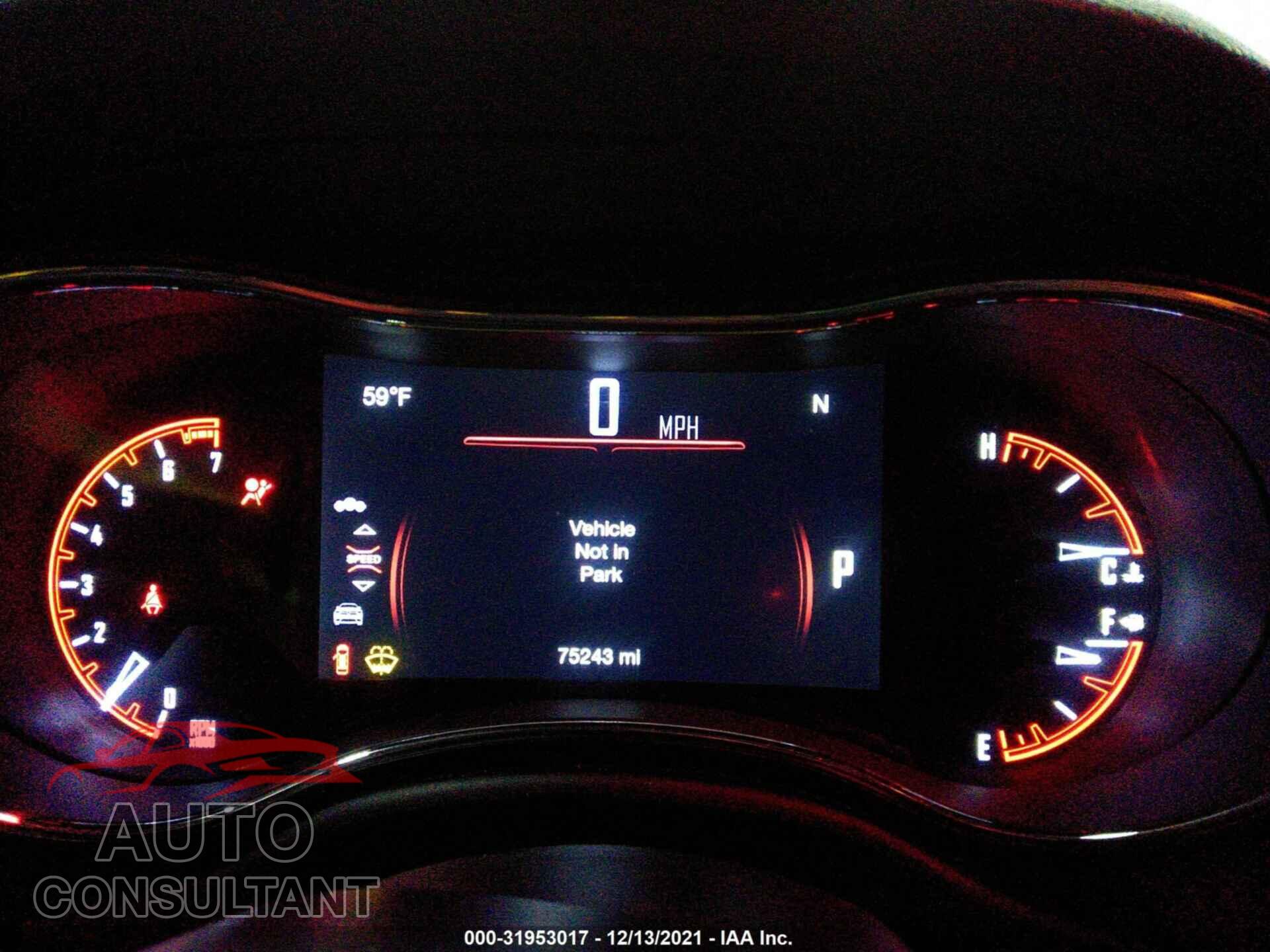DODGE DURANGO 2017 - 1C4RDJDG7HC820692