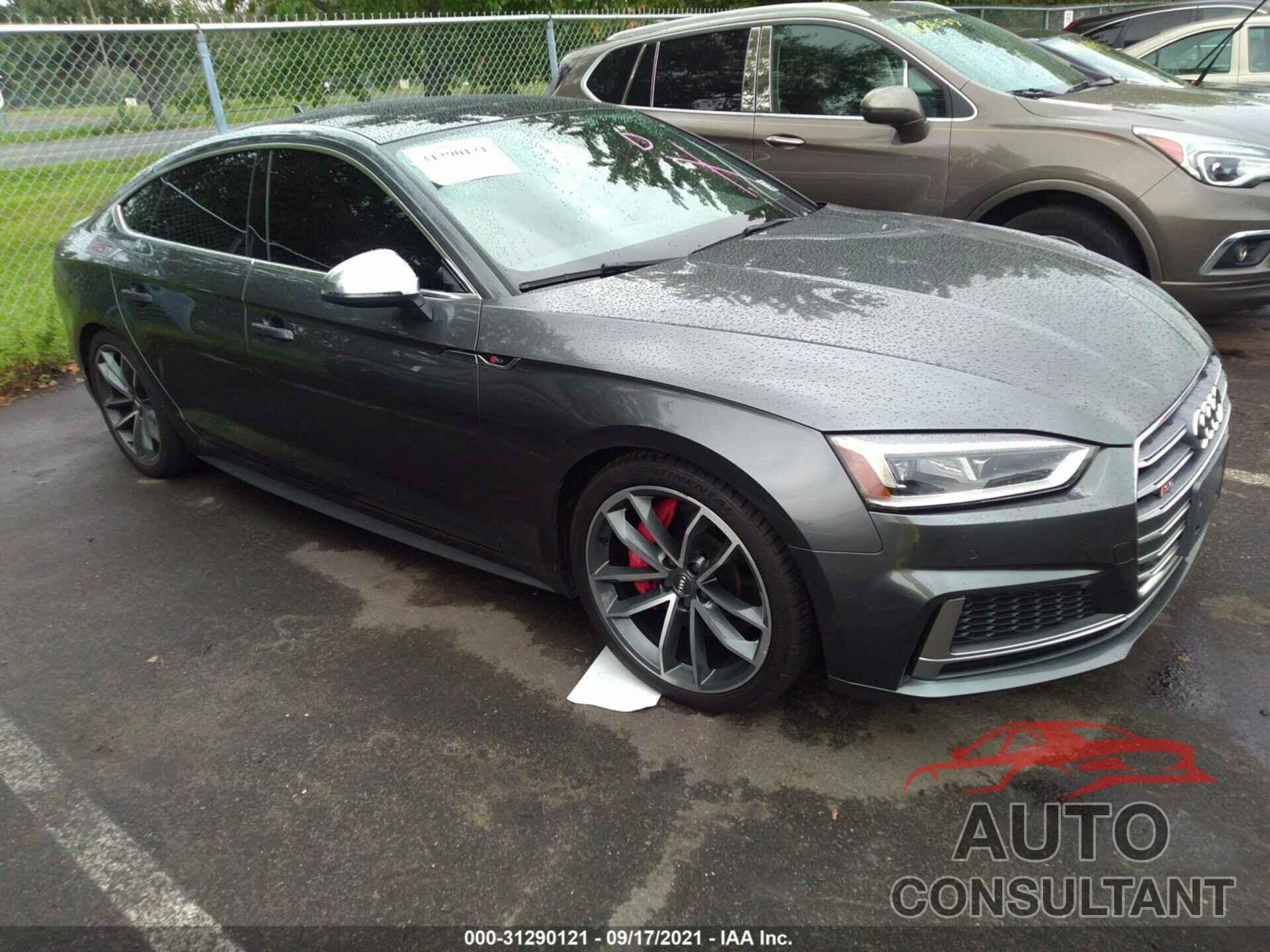 AUDI S5 SPORTBACK 2018 - WAUB4CF55JA092989