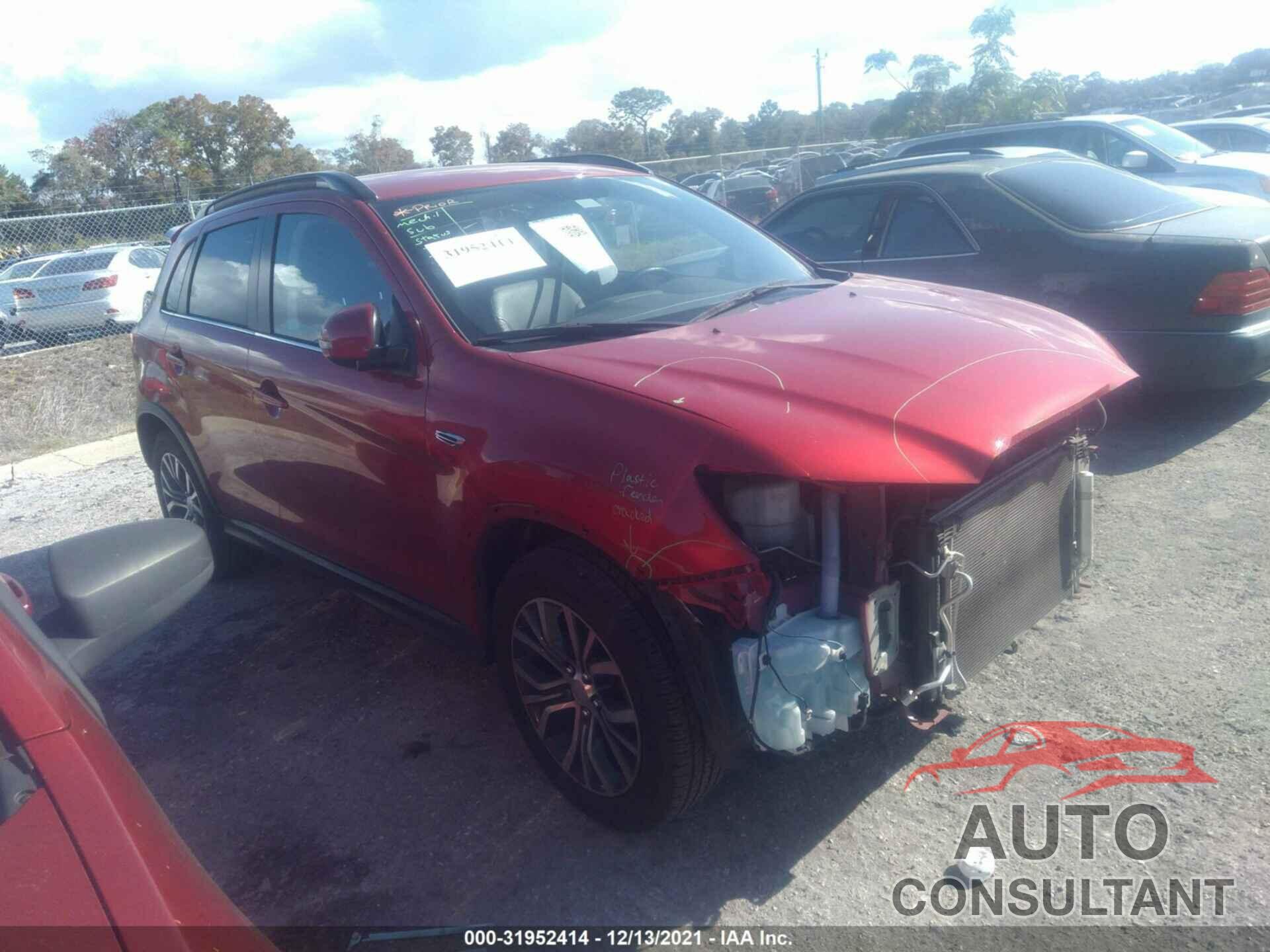 MITSUBISHI OUTLANDER SPORT 2017 - JA4AP4AW1HZ045394