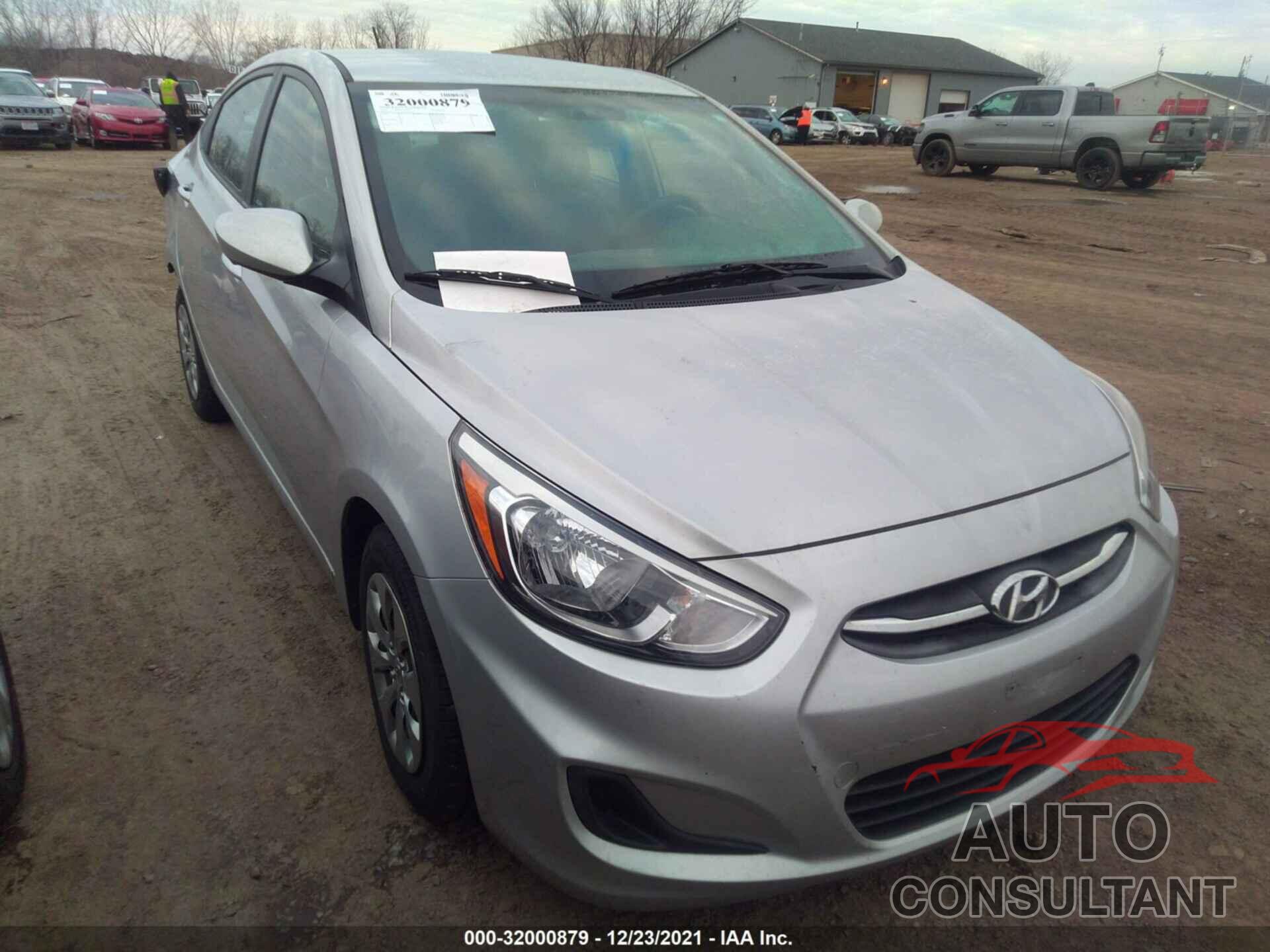 HYUNDAI ACCENT 2017 - KMHCT4AE3HU336957