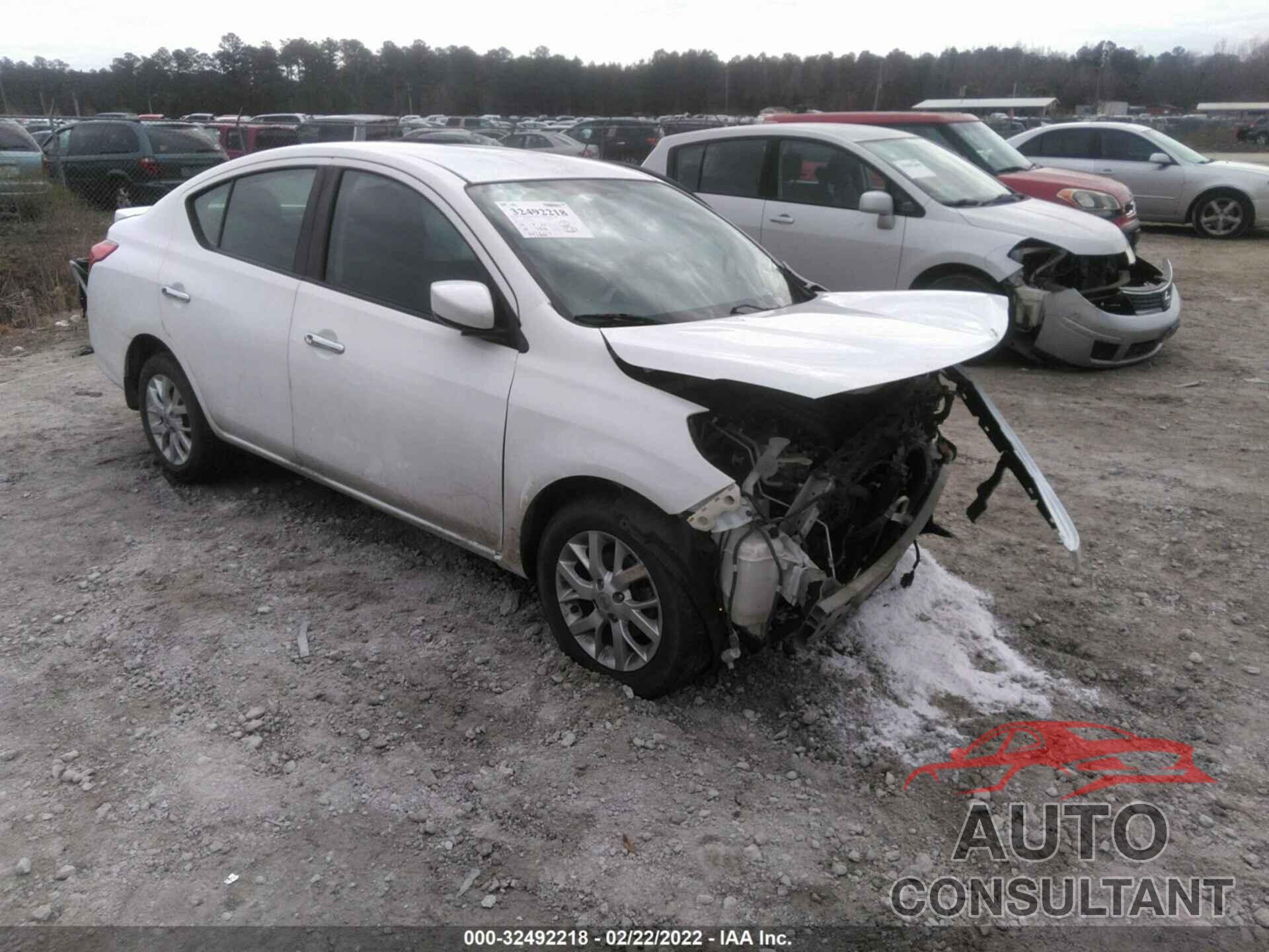 NISSAN VERSA 2016 - 3N1CN7AP5GL879739